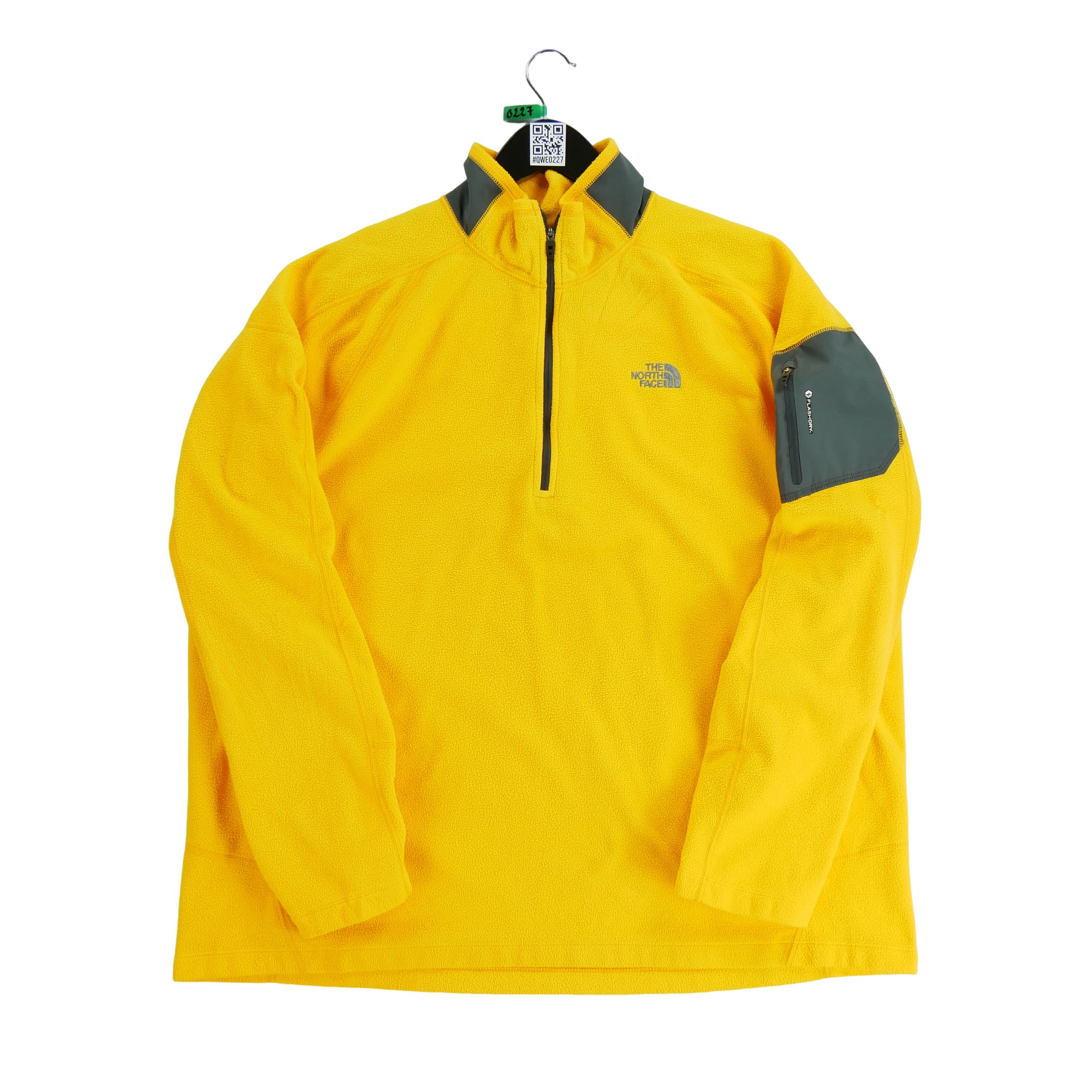 Pull polaire Homme  FlashDry TNF Jaune 1