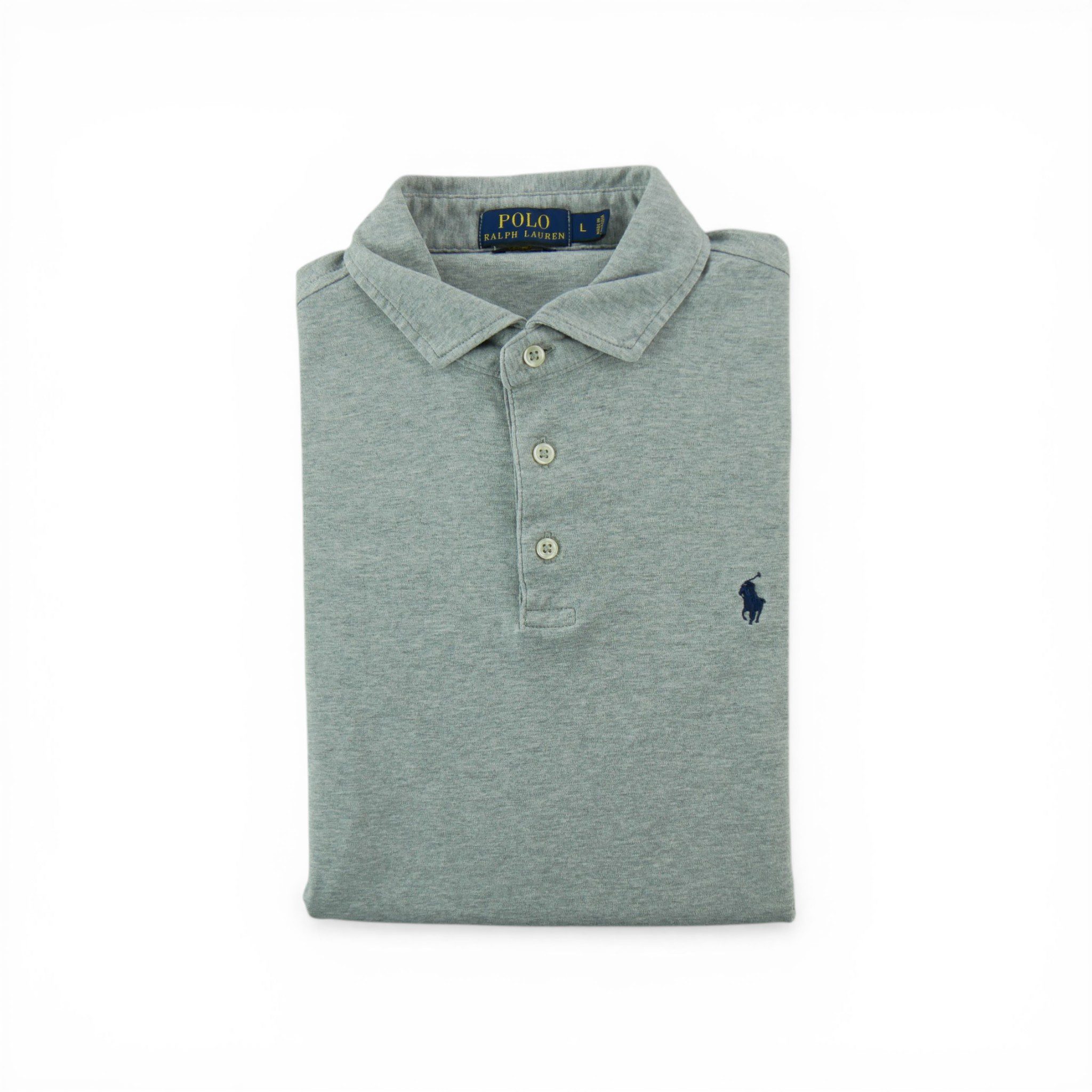 Polo manches courtes Homme  Gris 1
