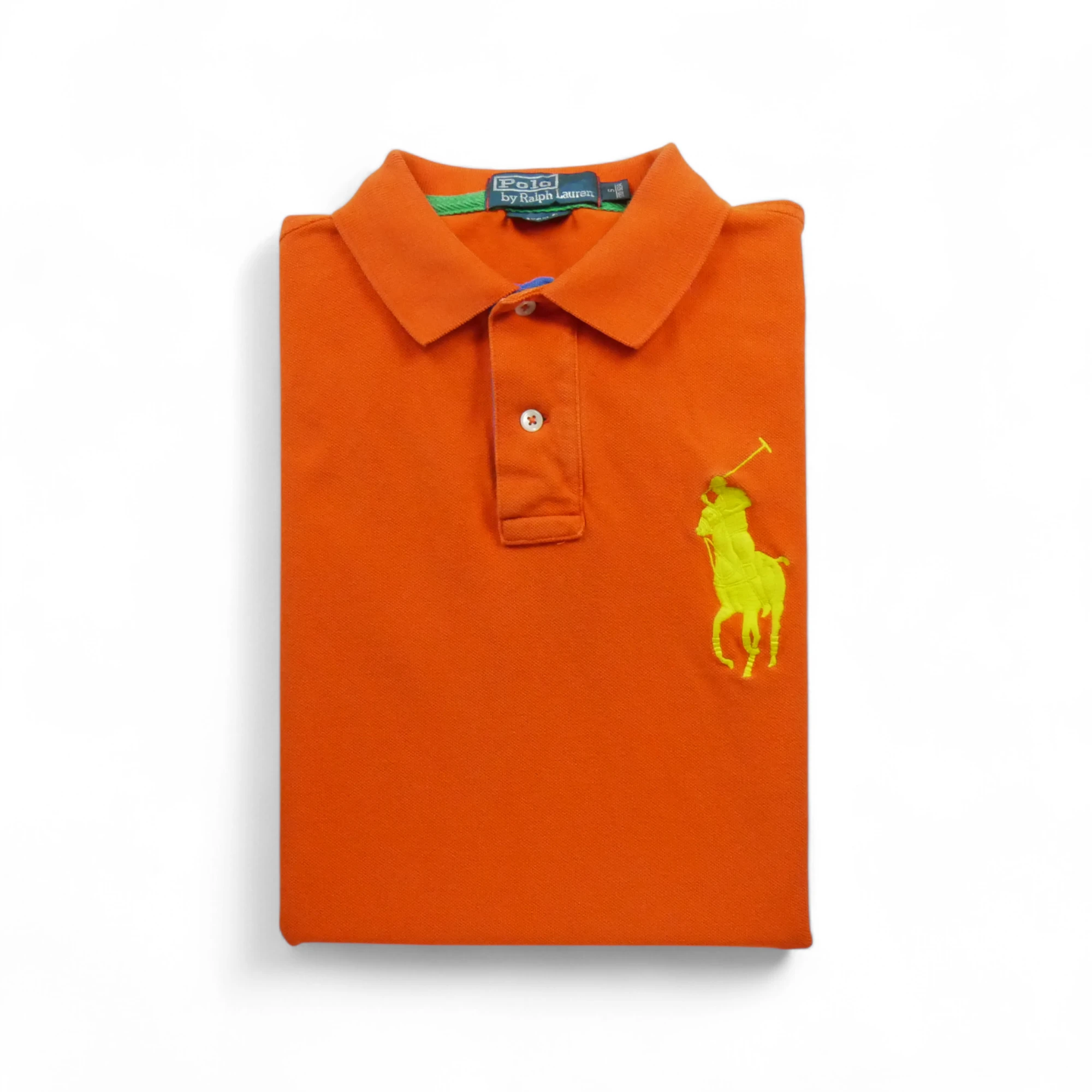 Polo manches courtes Homme  Orange 1