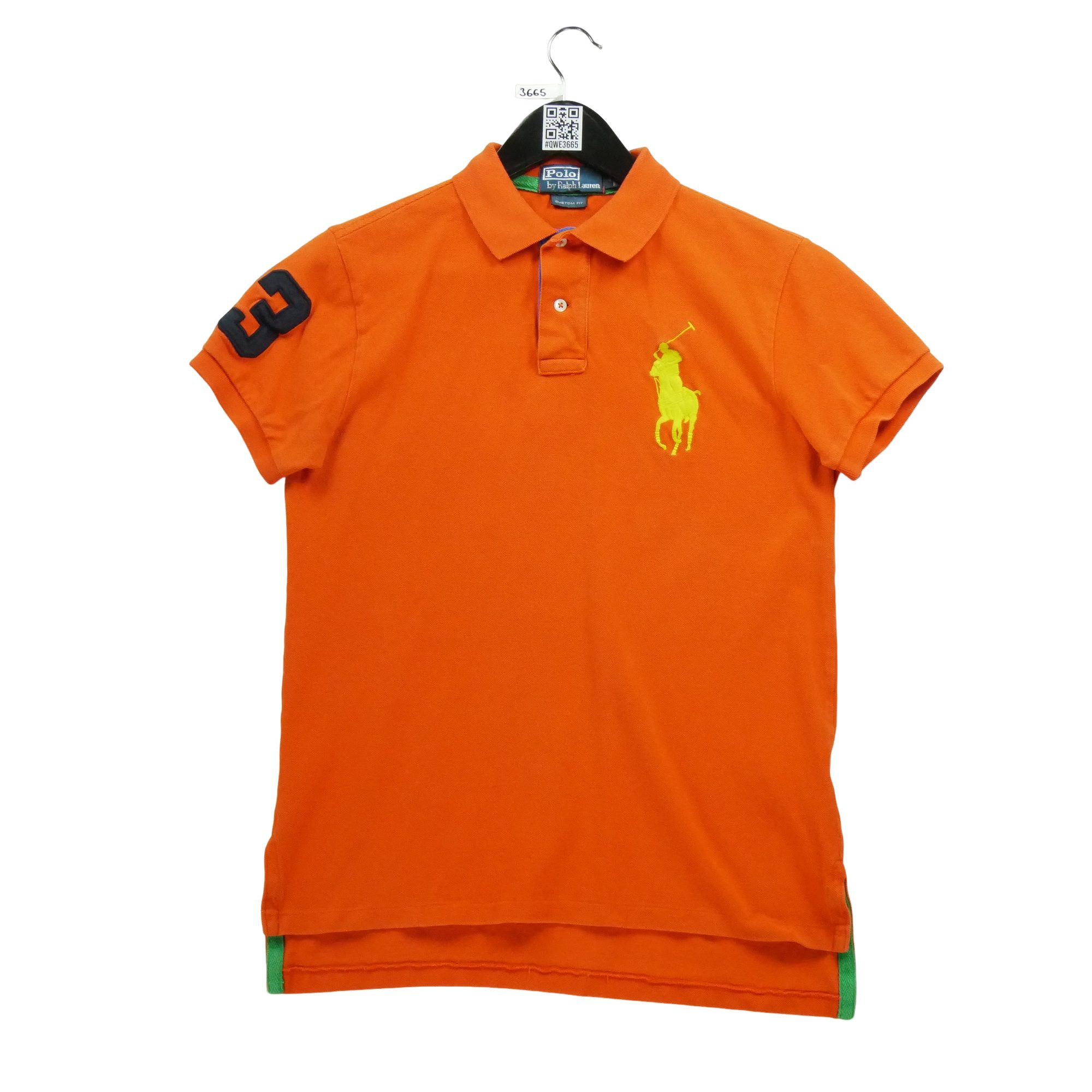 Polo manches courtes Homme  Orange 2