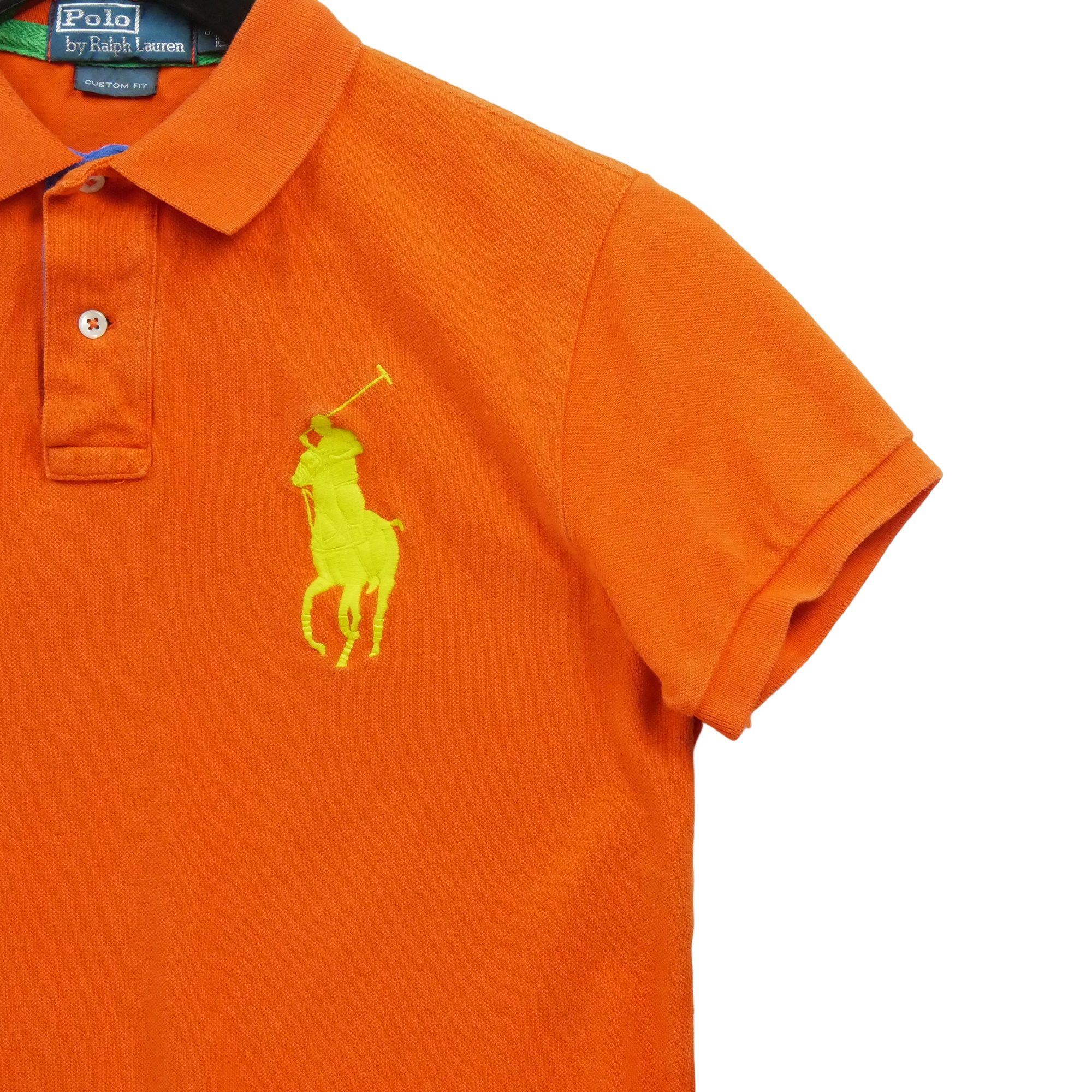 Polo manches courtes Homme  Orange 4