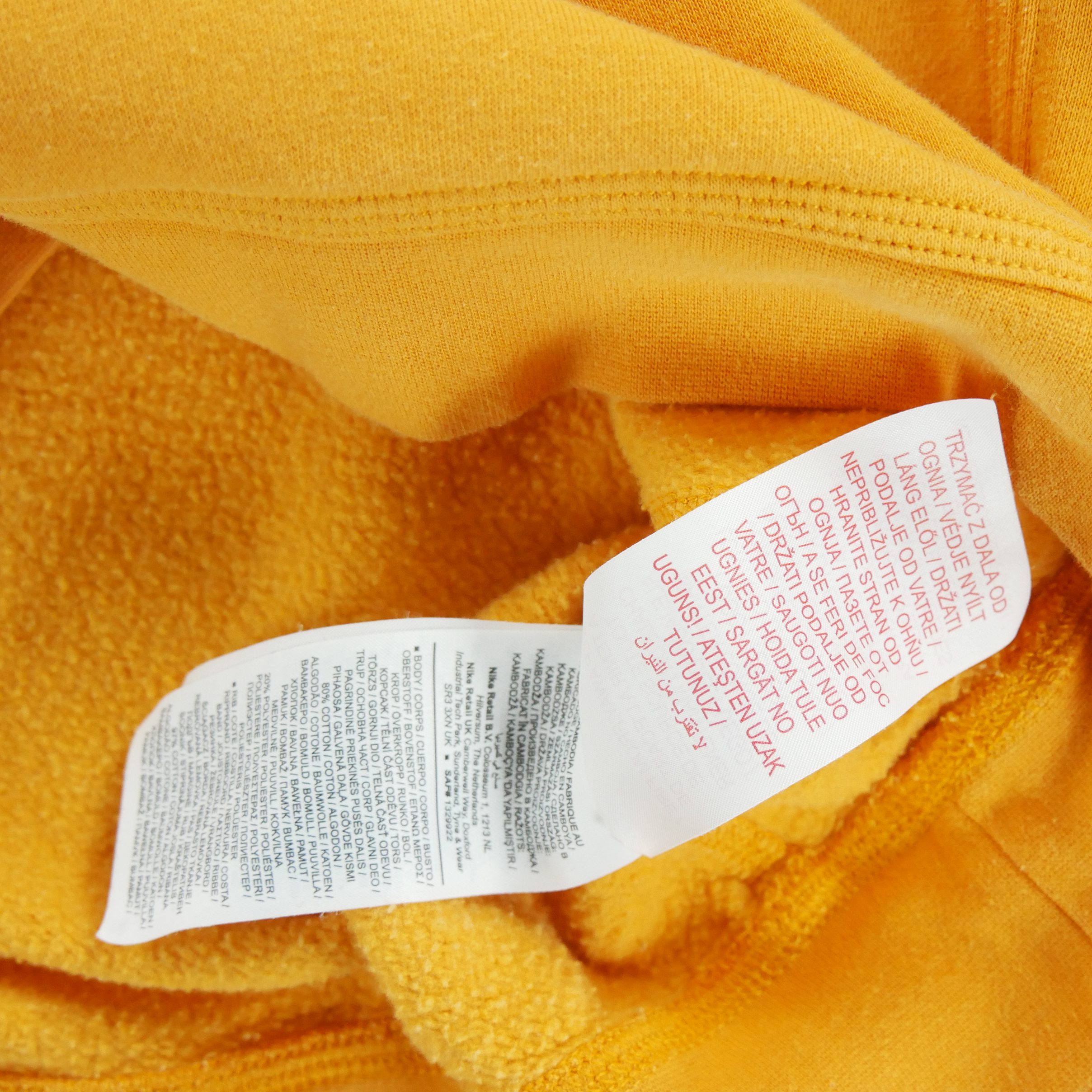 Sweat Homme Orange 7