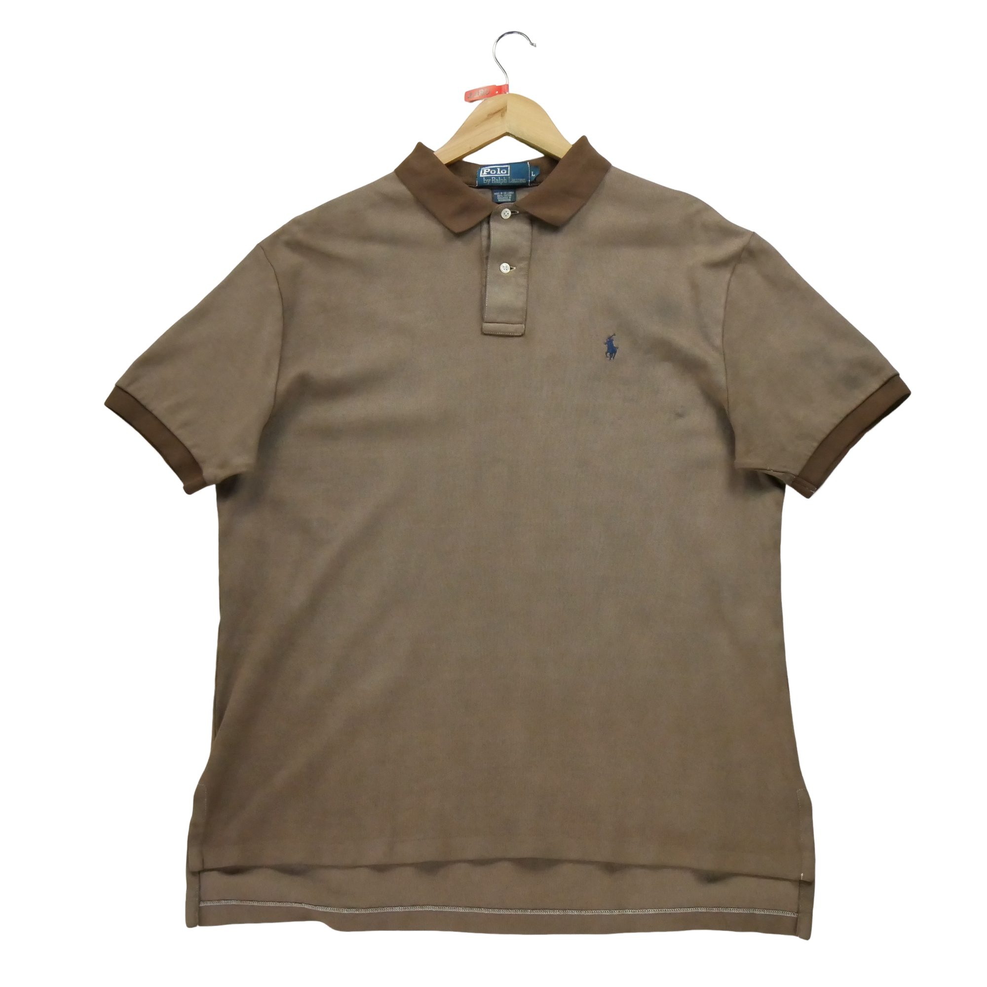 Polo manches courtes Homme  Marron 2