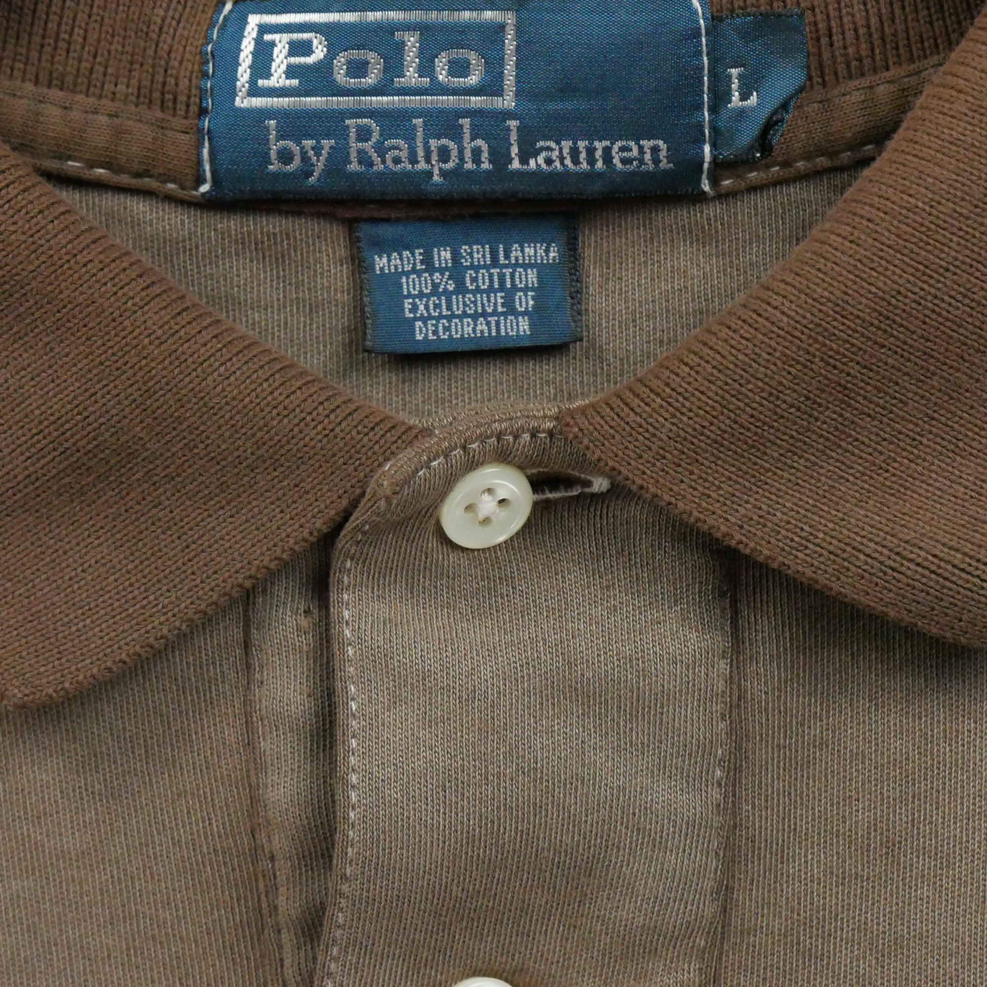 Polo manches courtes Homme  Marron 7