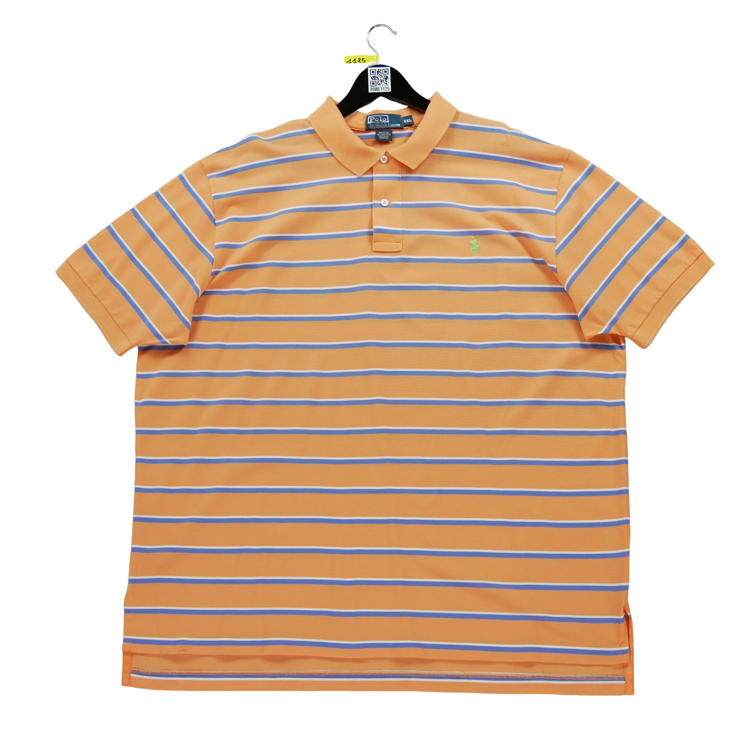 Polo manches courtes Homme Orange - Bon état