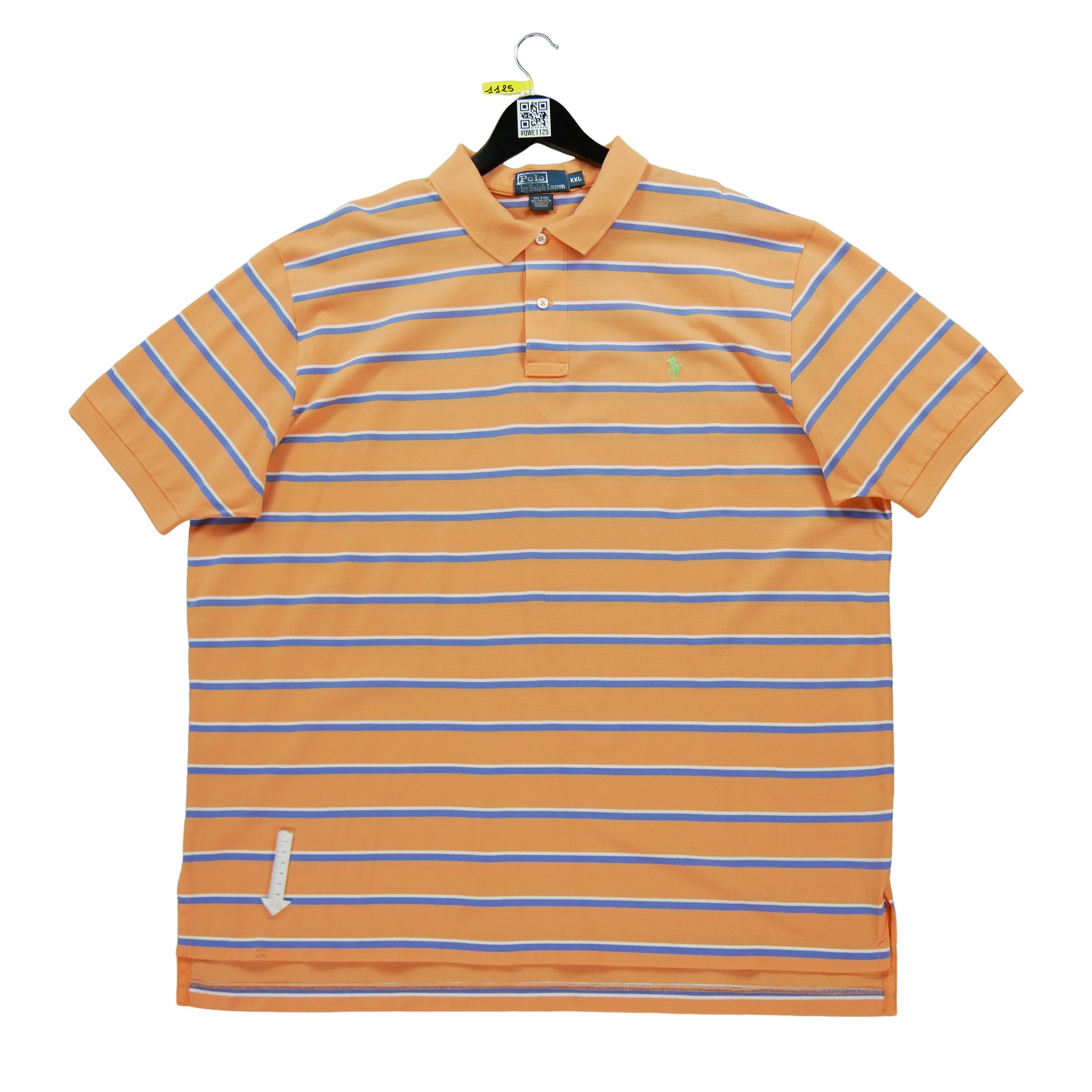 Polo manches courtes Homme  Orange 5