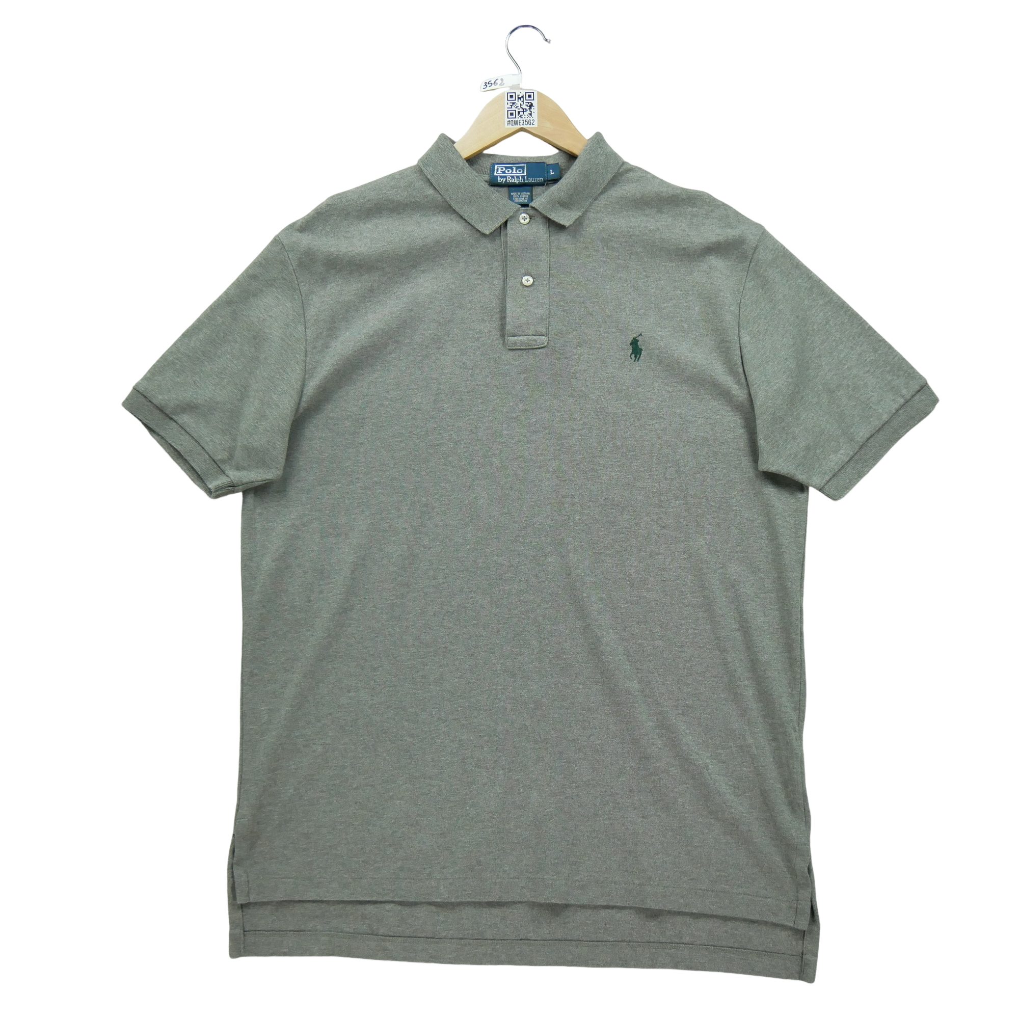 Polo manches courtes Homme  Gris 3