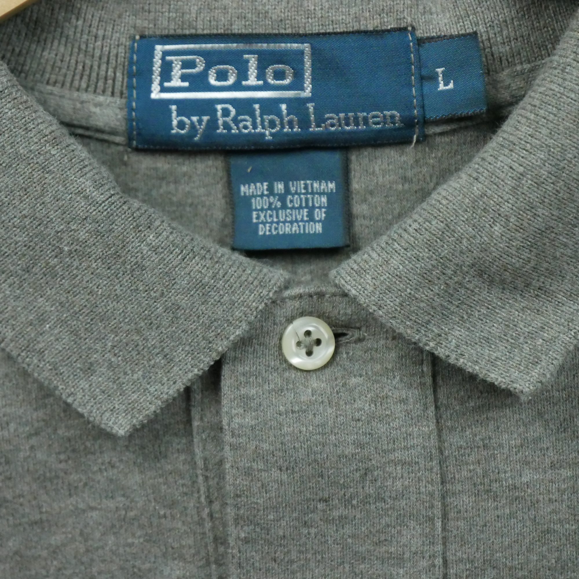 Polo manches courtes Homme  Gris 6