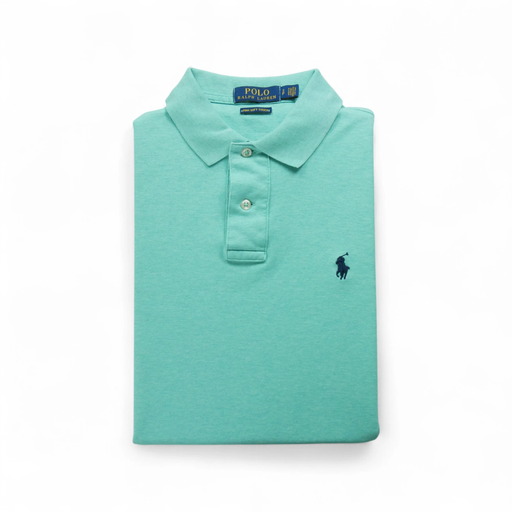 Polo manches courtes Homme  Turquoise 1
