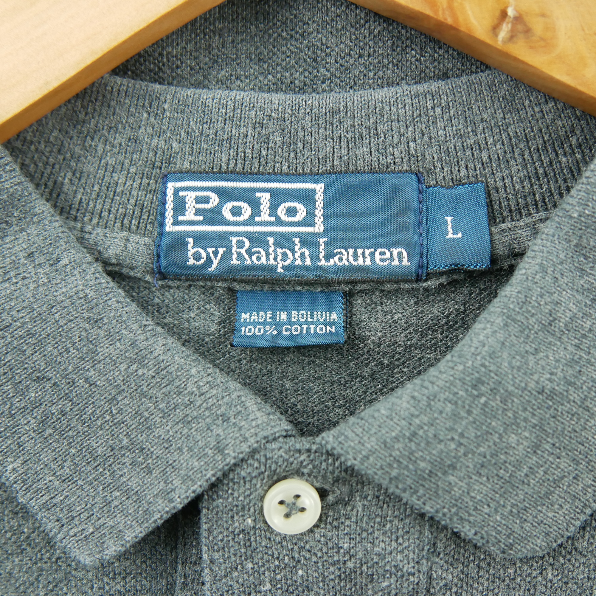 Polo manches courtes Homme  Gris 8
