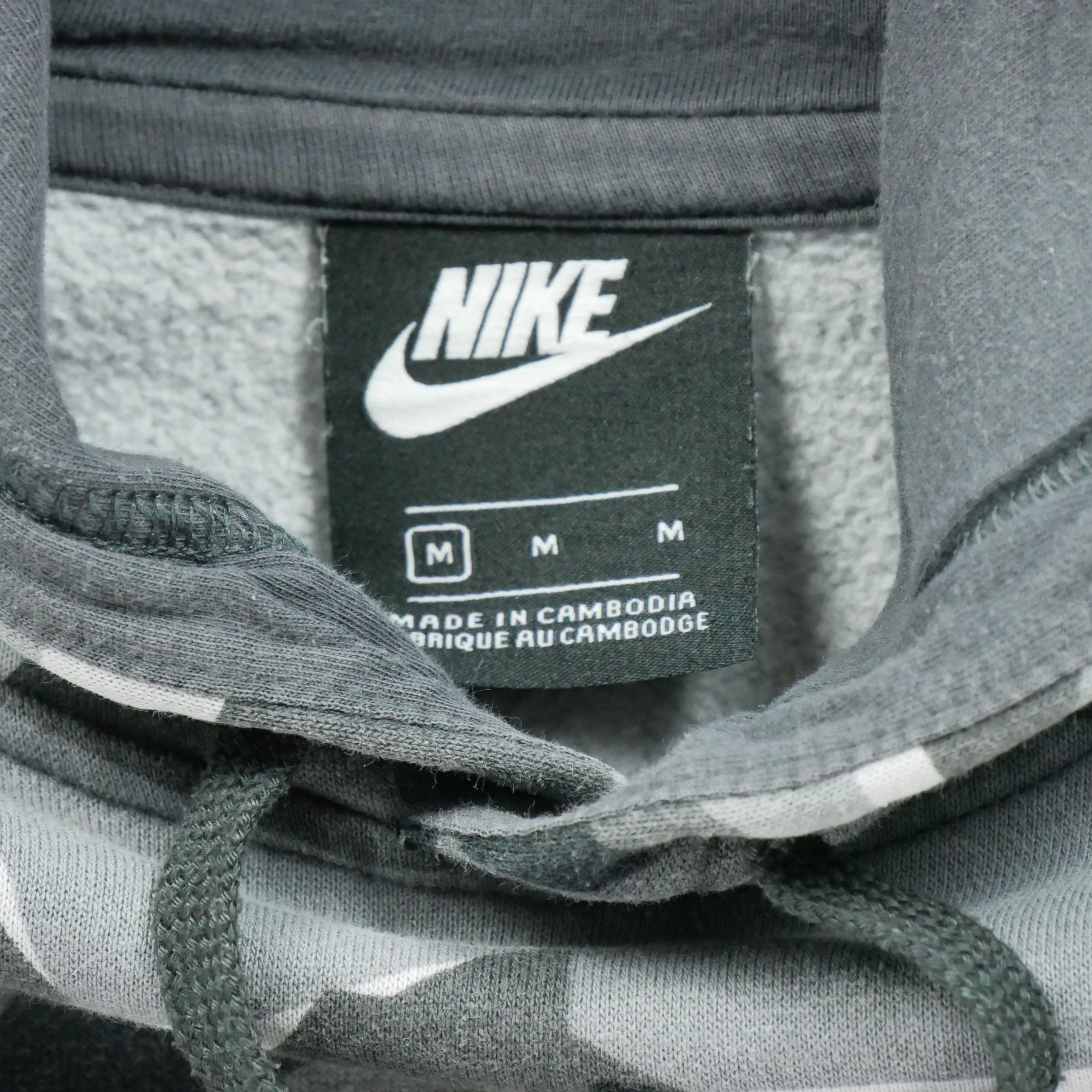Sweat à capuche Homme  camo Gris 5