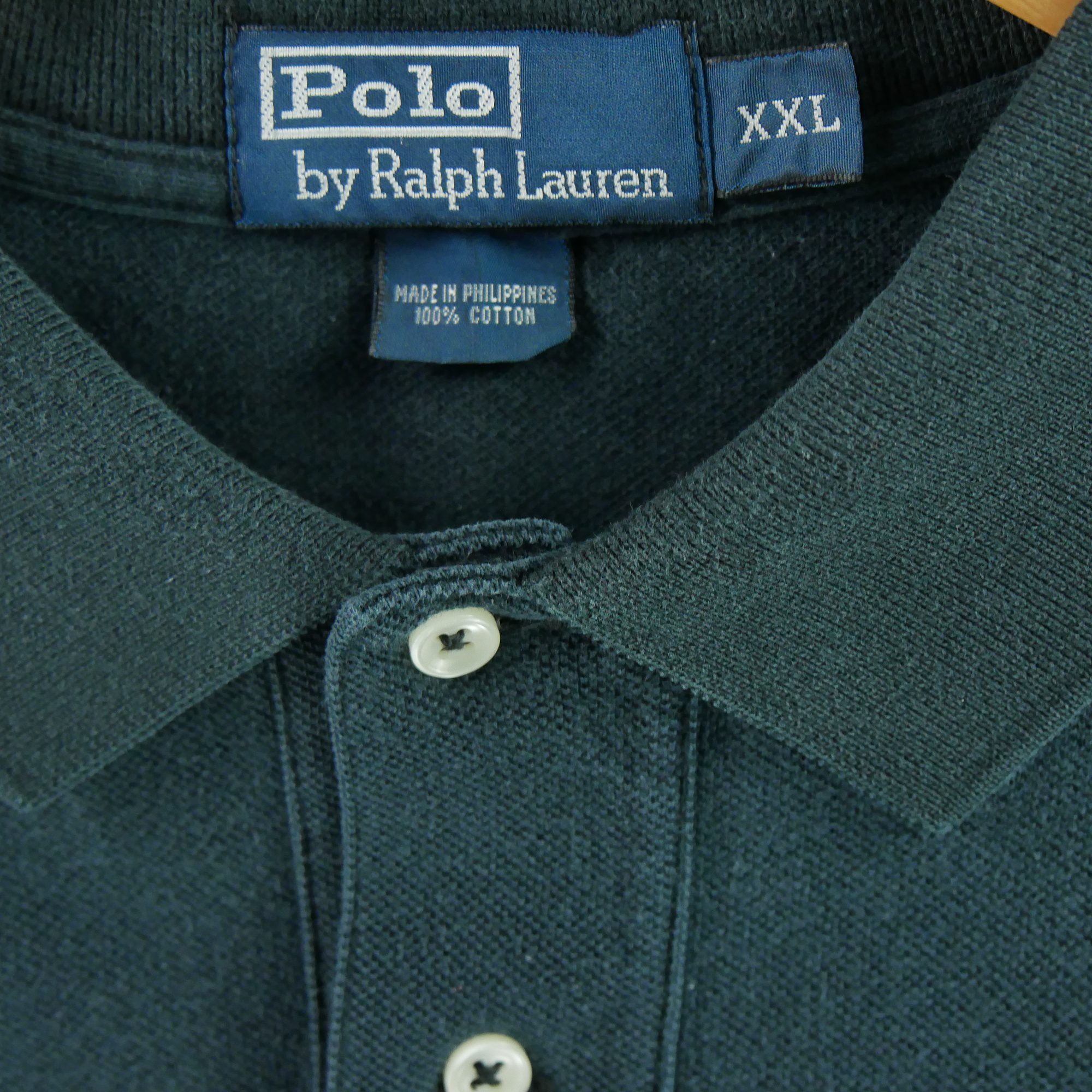 Polo manches longues Homme  Noir 5