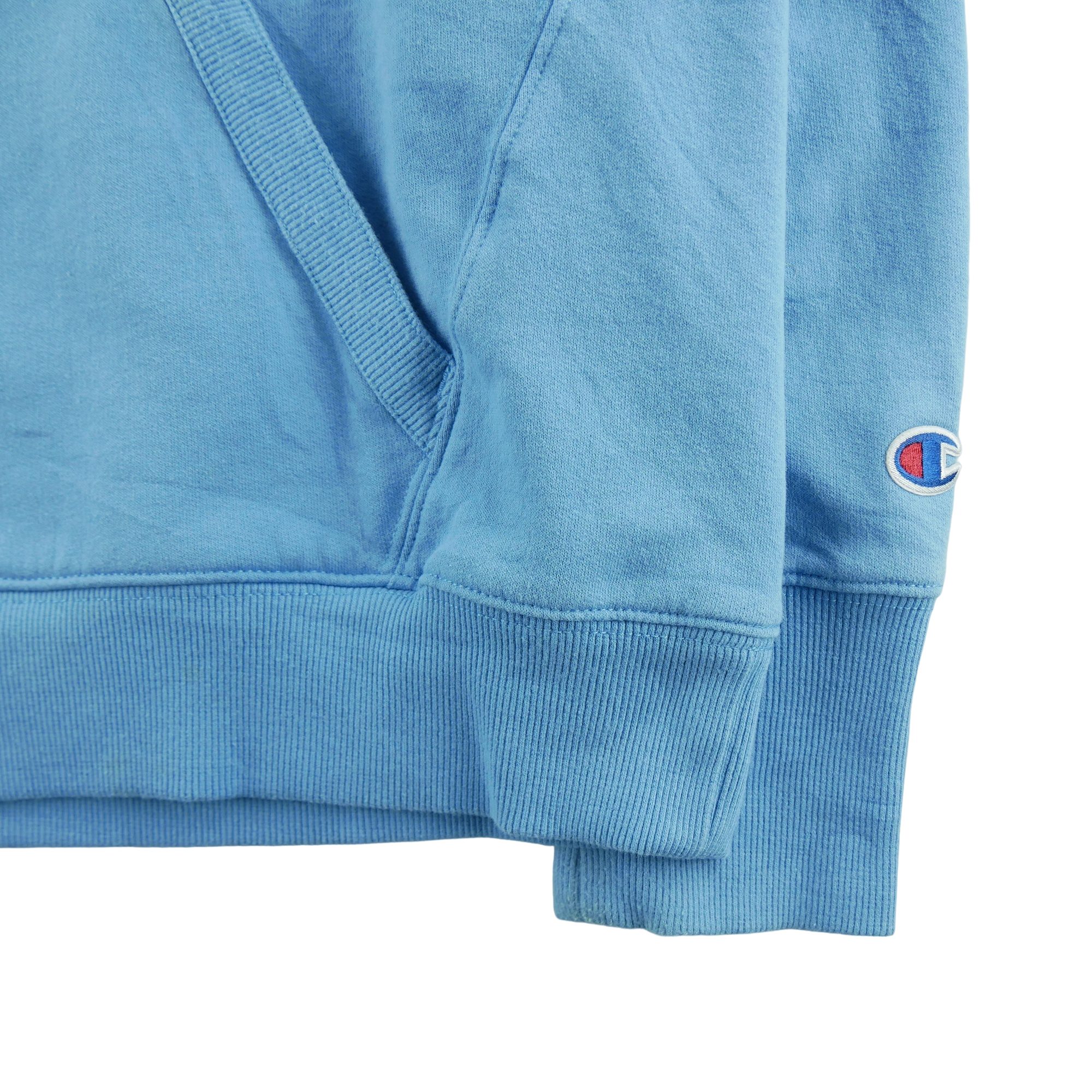 Sweat à capuche Femme  Bleu clair 4