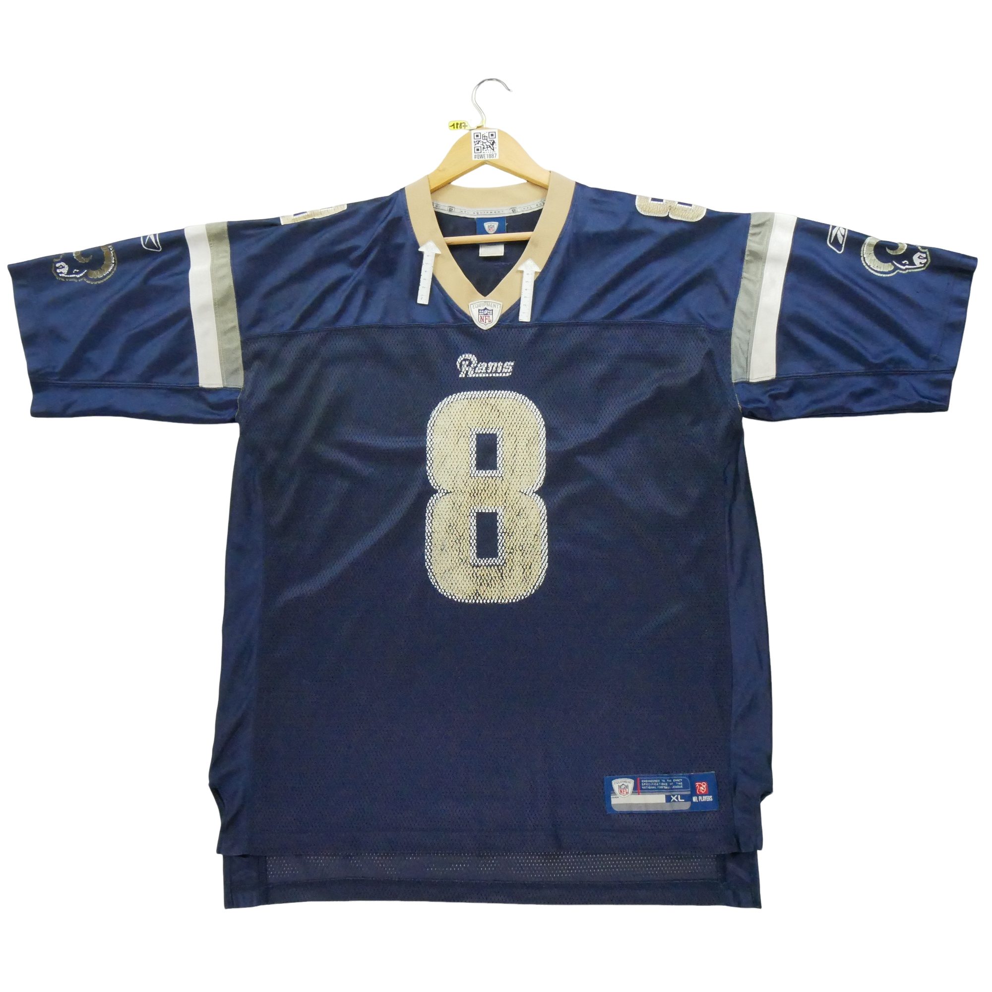 Maillot Homme NFL Los Angeles Rams Marine 6