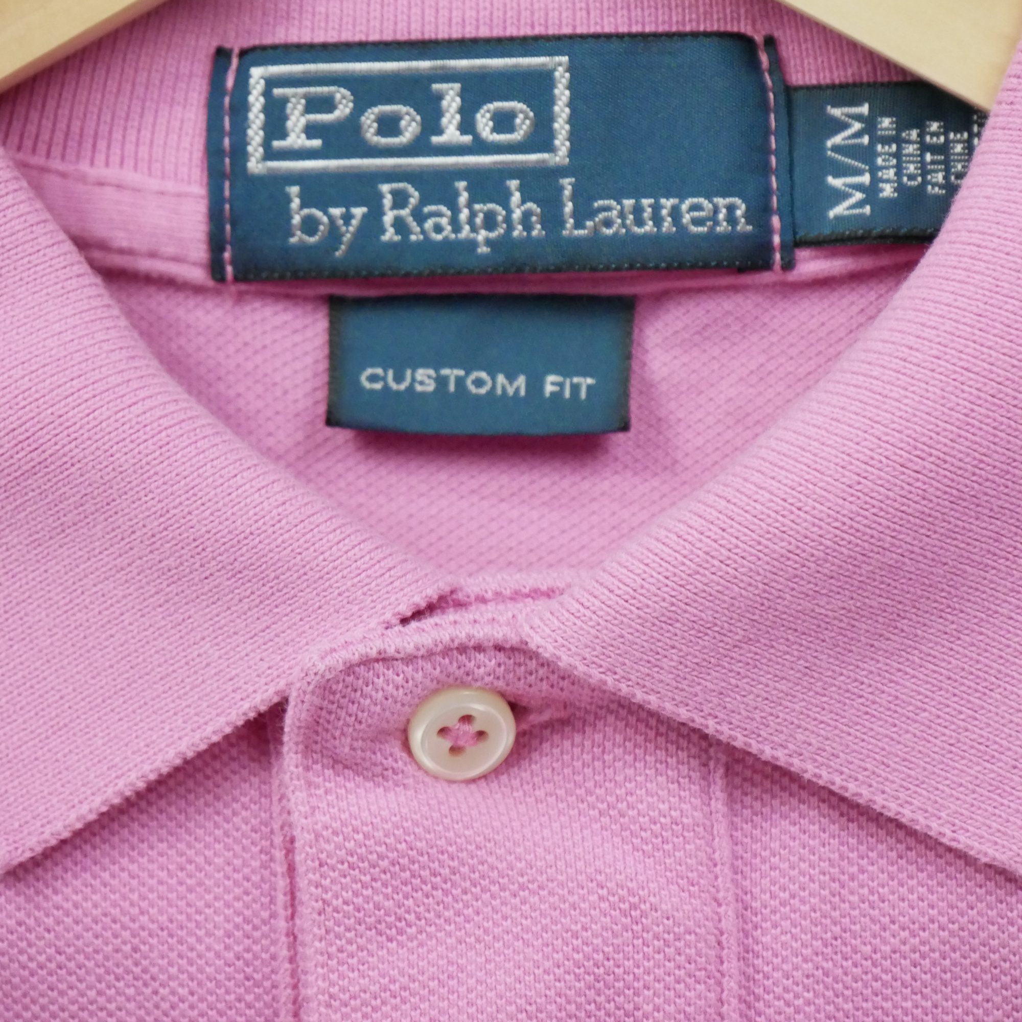 Polo manches courtes Homme  Rose 5