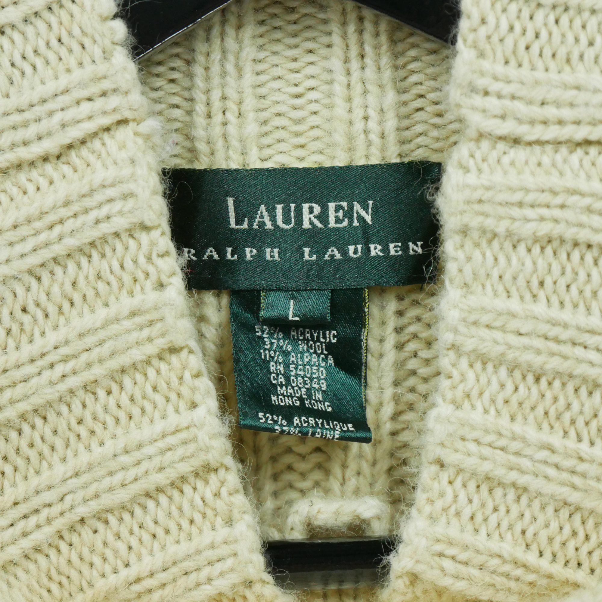 Pull Femme en laine Beige 5