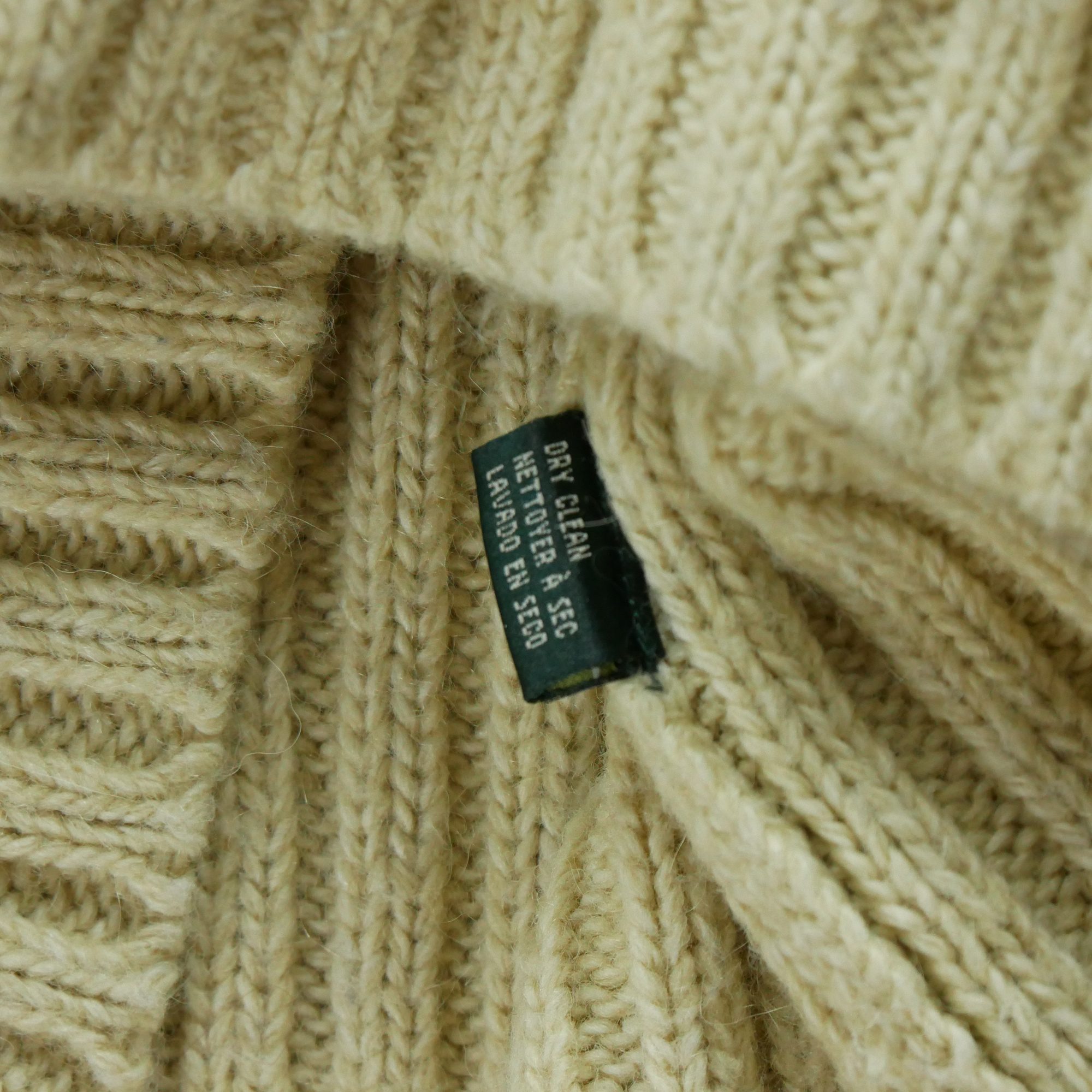 Pull Femme en laine Beige 6