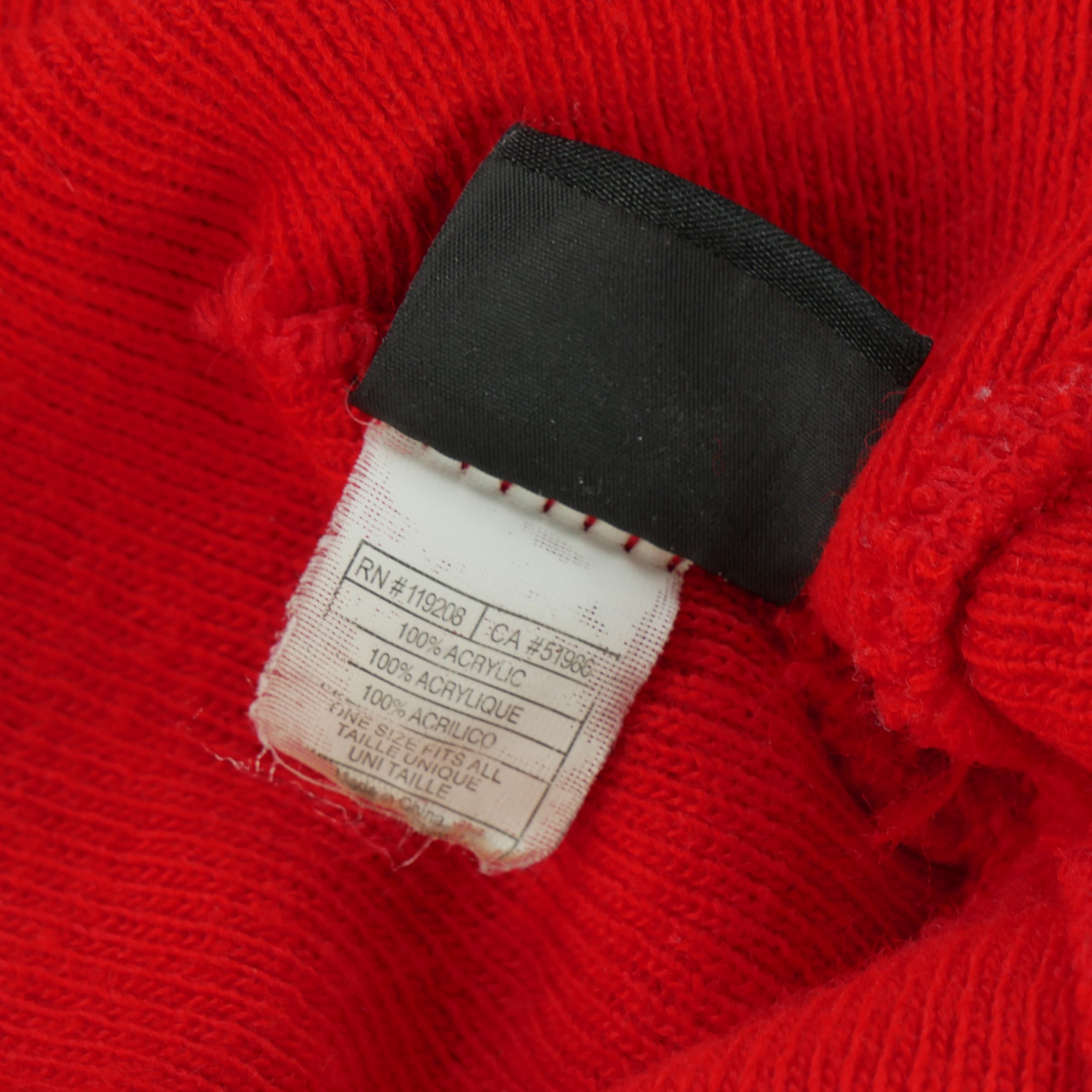 Bonnet Homme NBA Chicago Bulls Rouge 4
