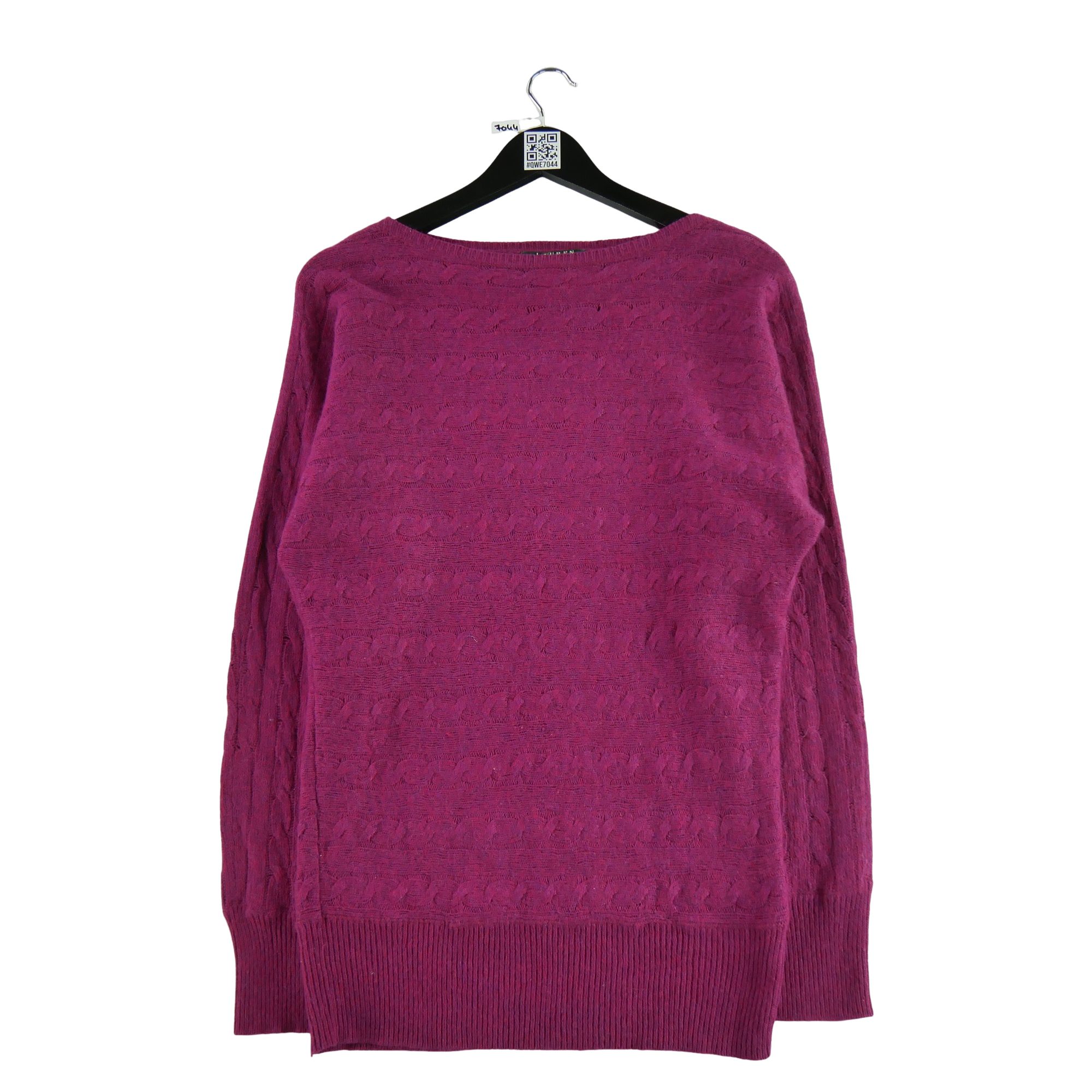 Pull Femme  laine et cachemire Rose 1