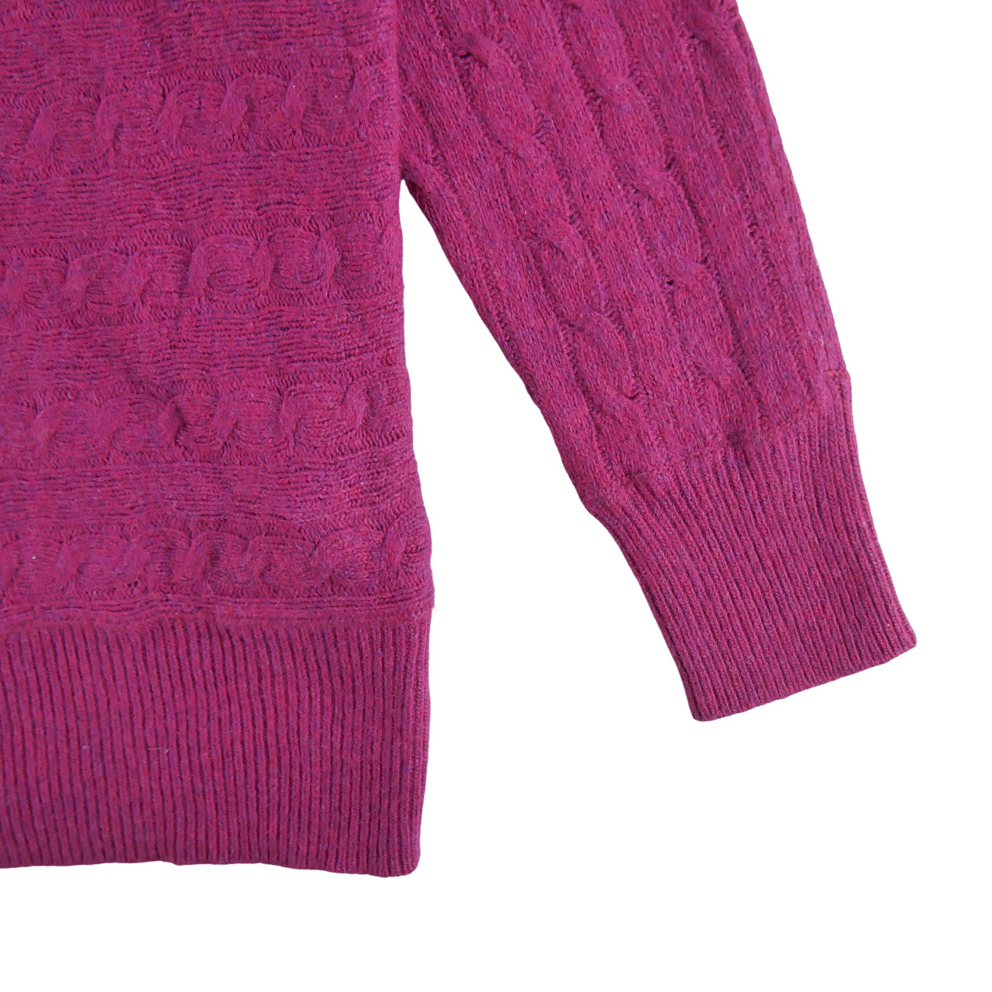 Pull Femme  laine et cachemire Rose 3