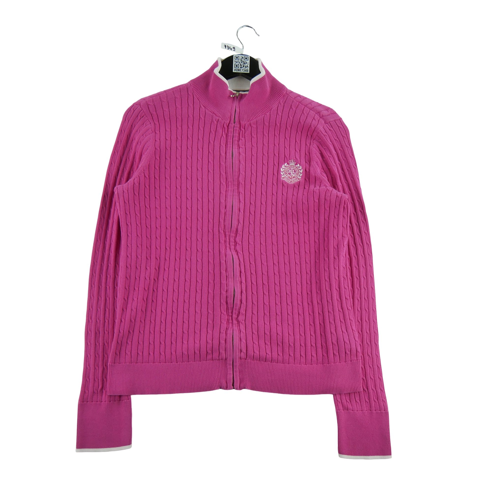 Pull Femme  full zip Rose 1