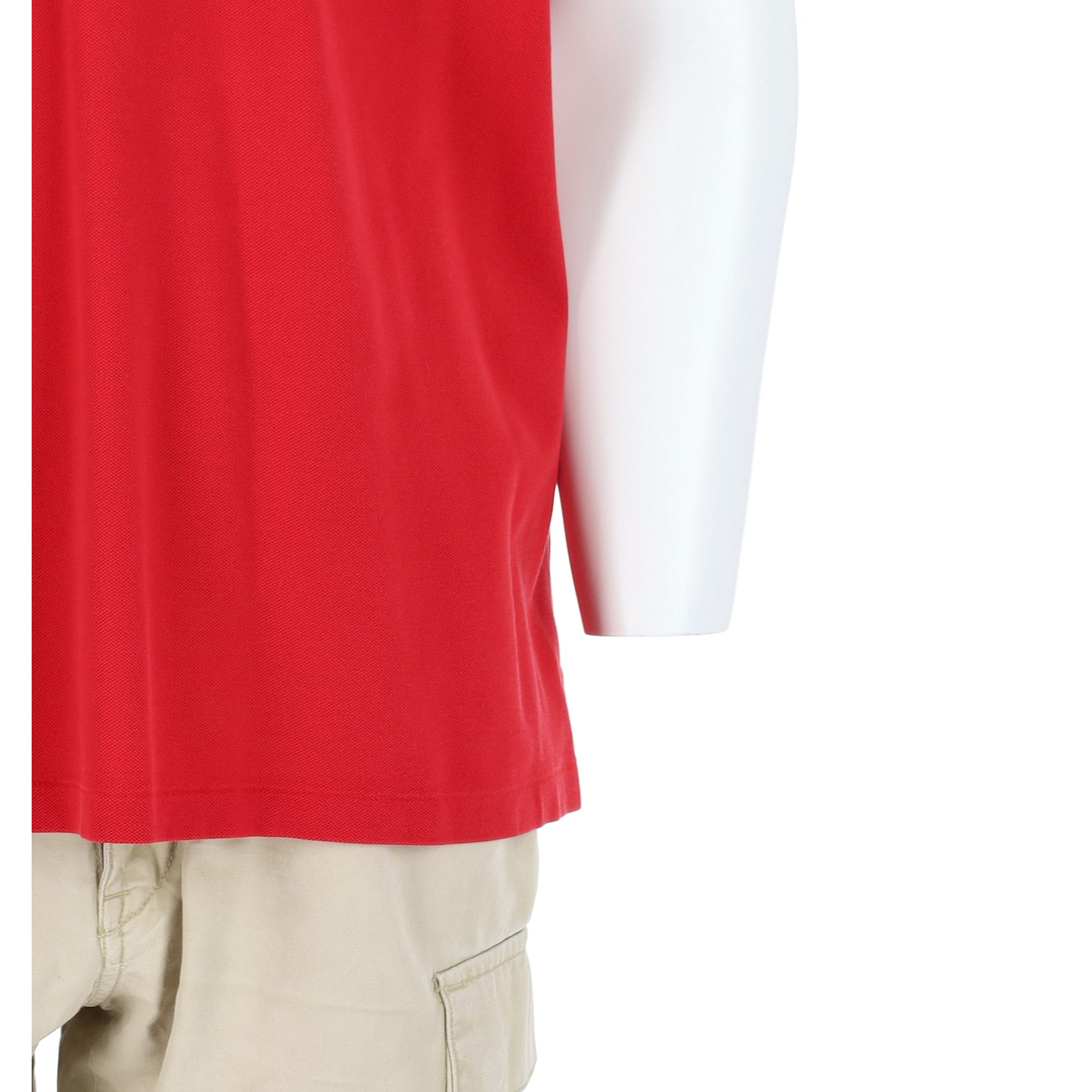 Polo manches courtes Homme  Rouge 7