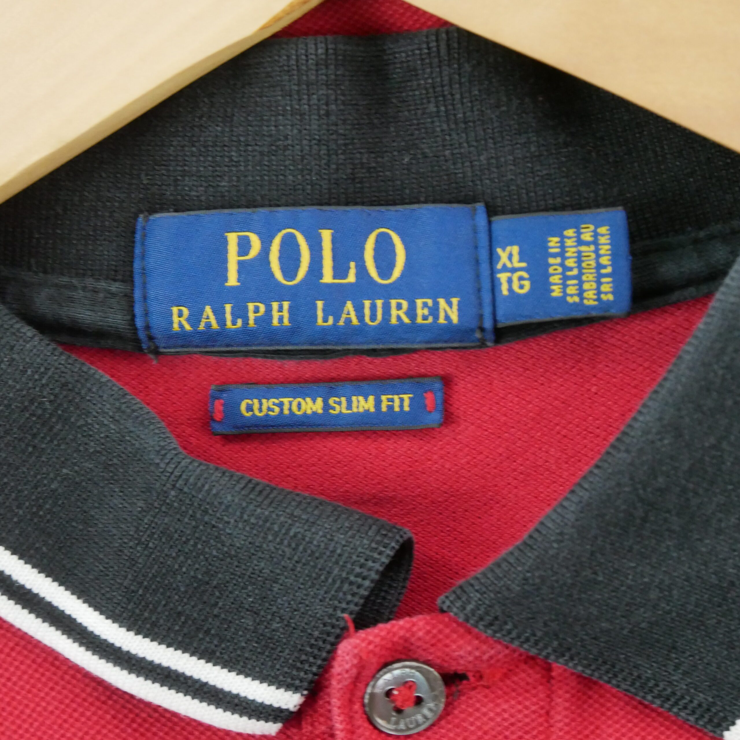 Polo manches courtes Homme  Rouge 8