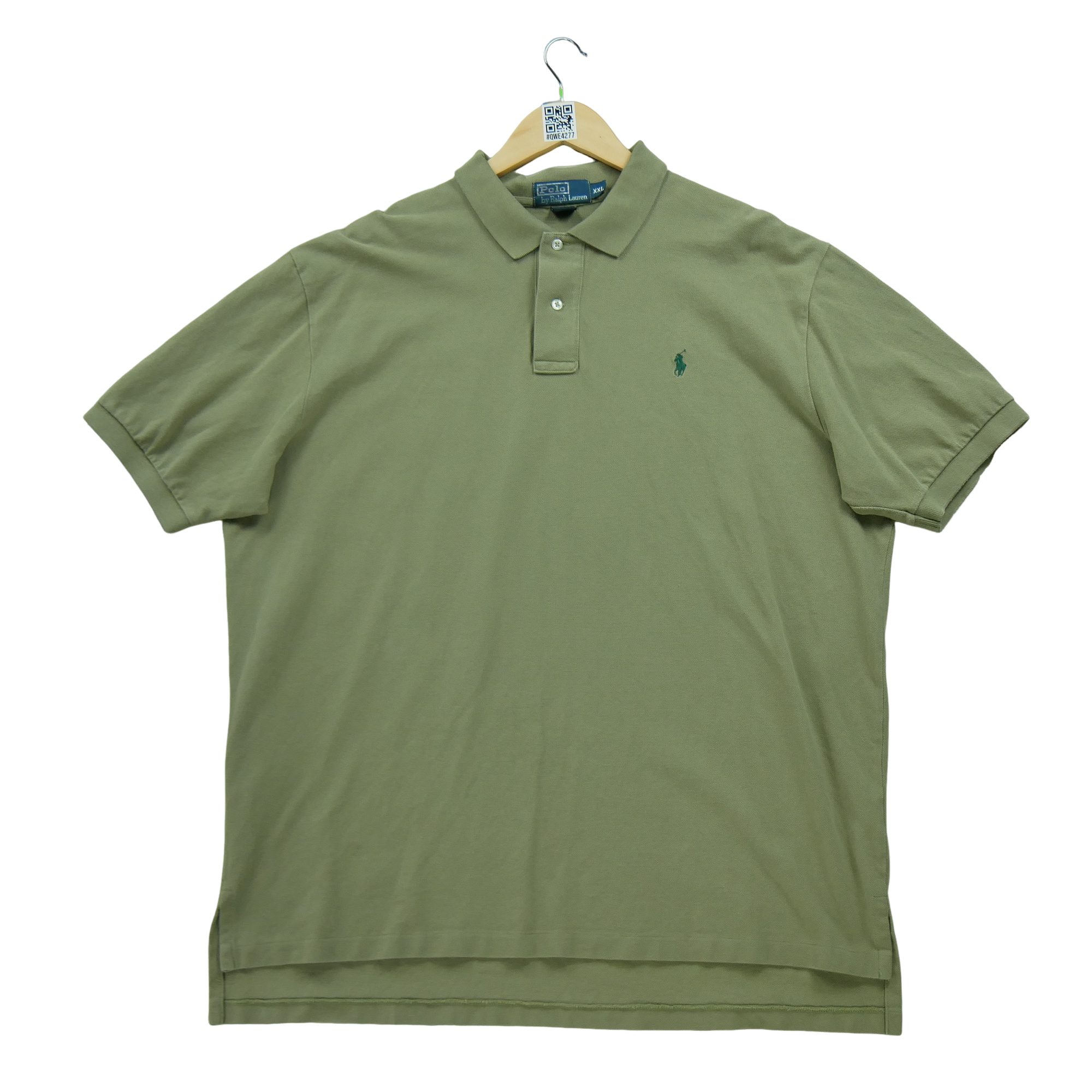 Polo manches courtes Homme  Kaki 2