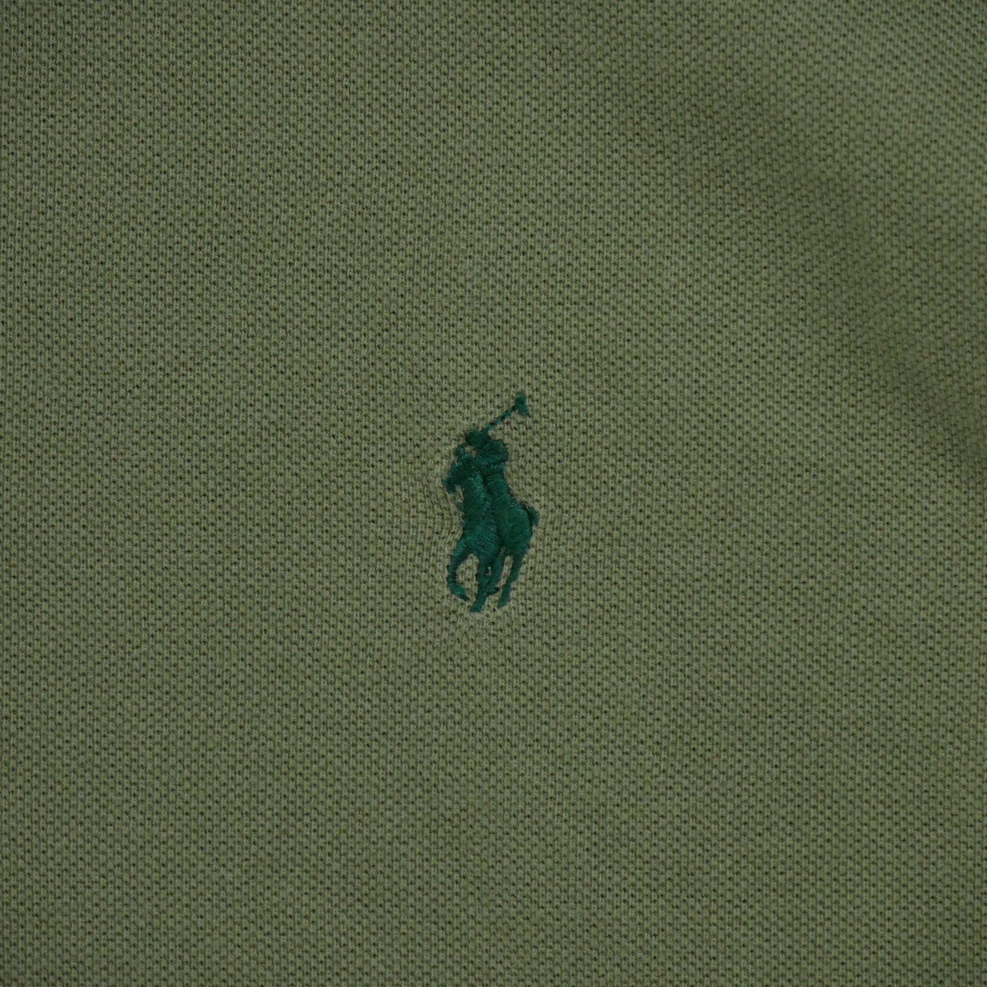 Polo manches courtes Homme  Kaki 5