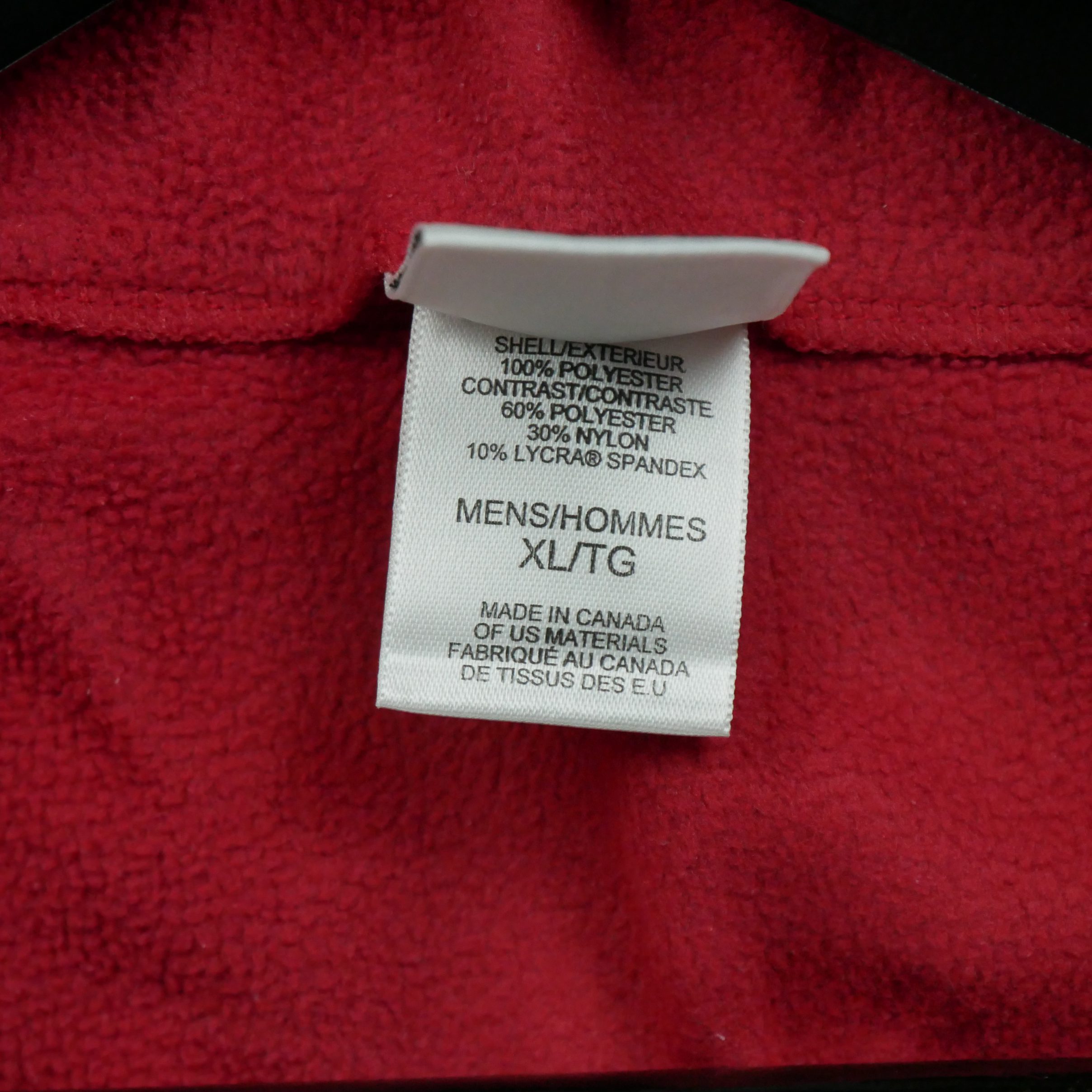 Pull polaire Homme  Polartec TNF Rouge 8