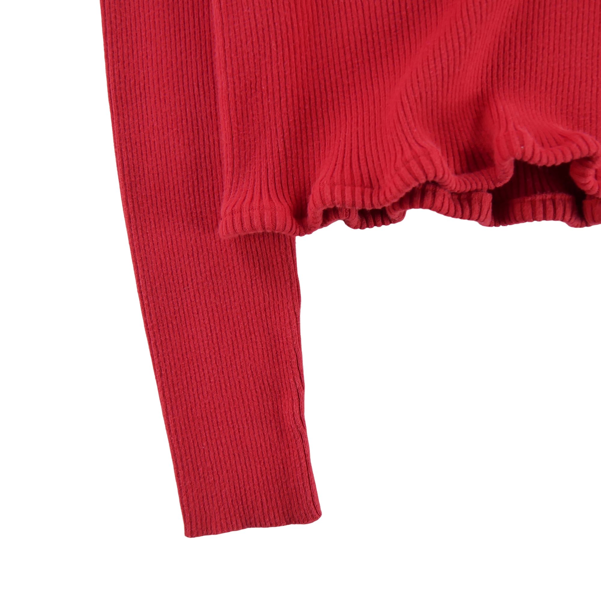 Pull Femme  col roulé Rouge 4