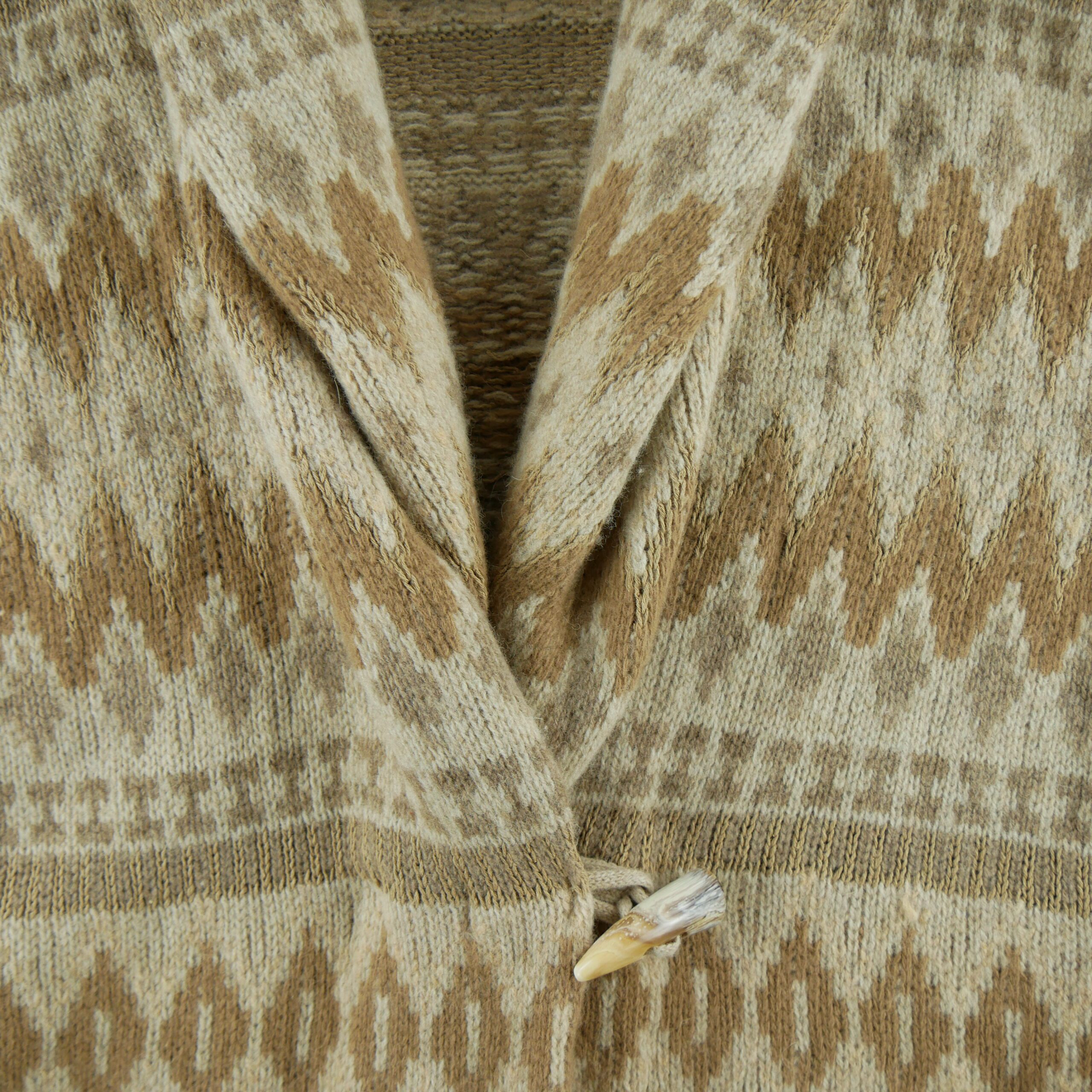 Gilet Femme  laine soie lin Beige 3
