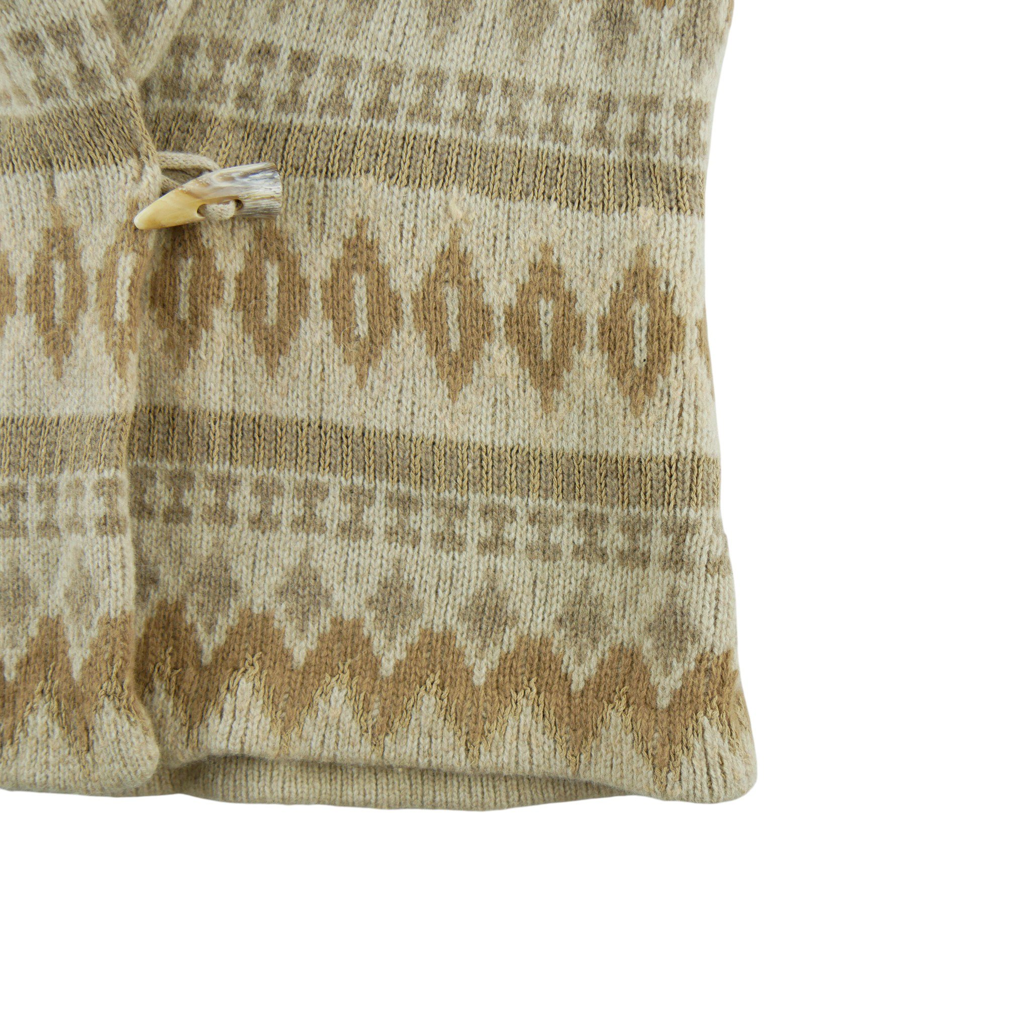 Gilet Femme  laine soie lin Beige 4