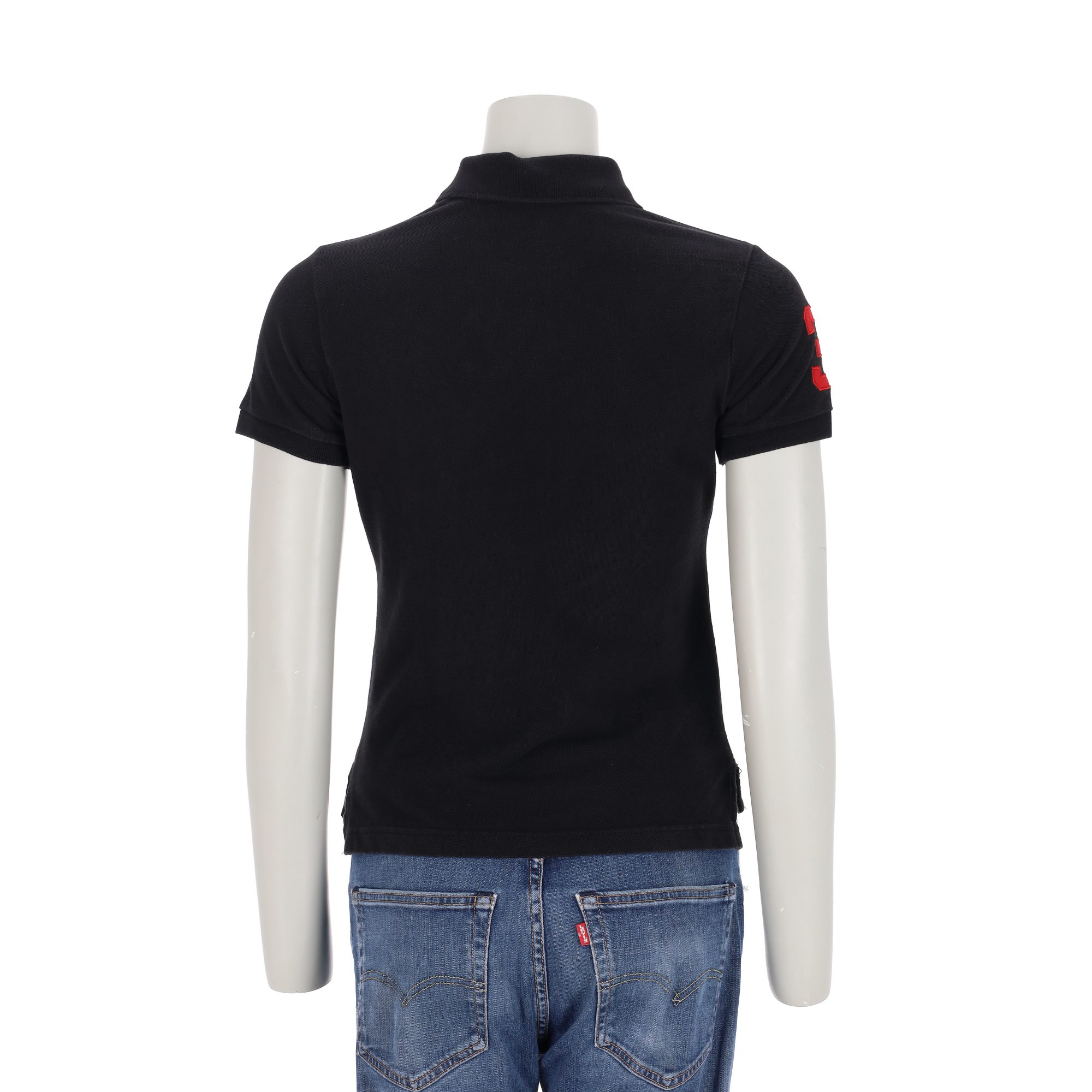 Polo manches courtes Femme  Noir 2
