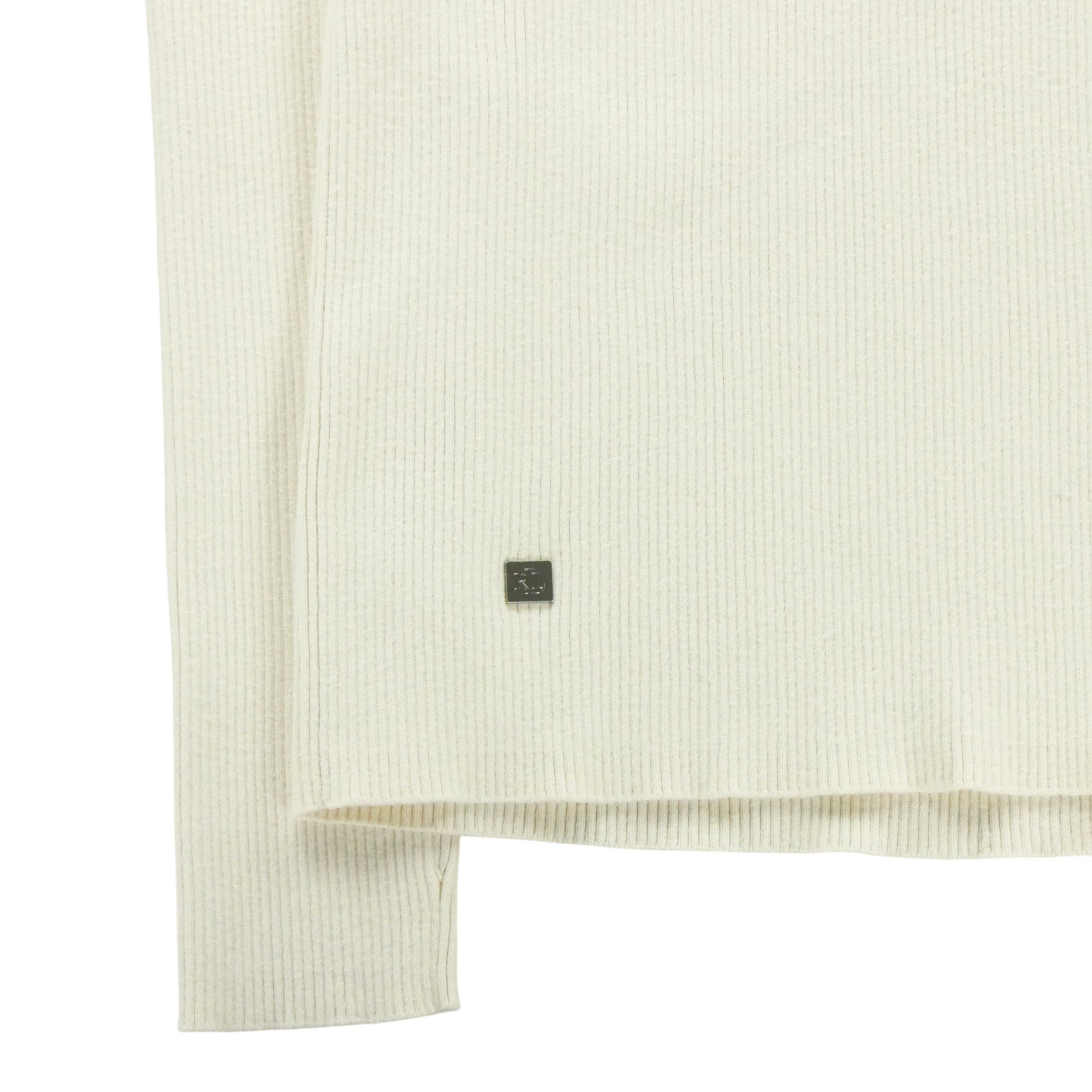 Pull Femme  col roulé Blanc 3