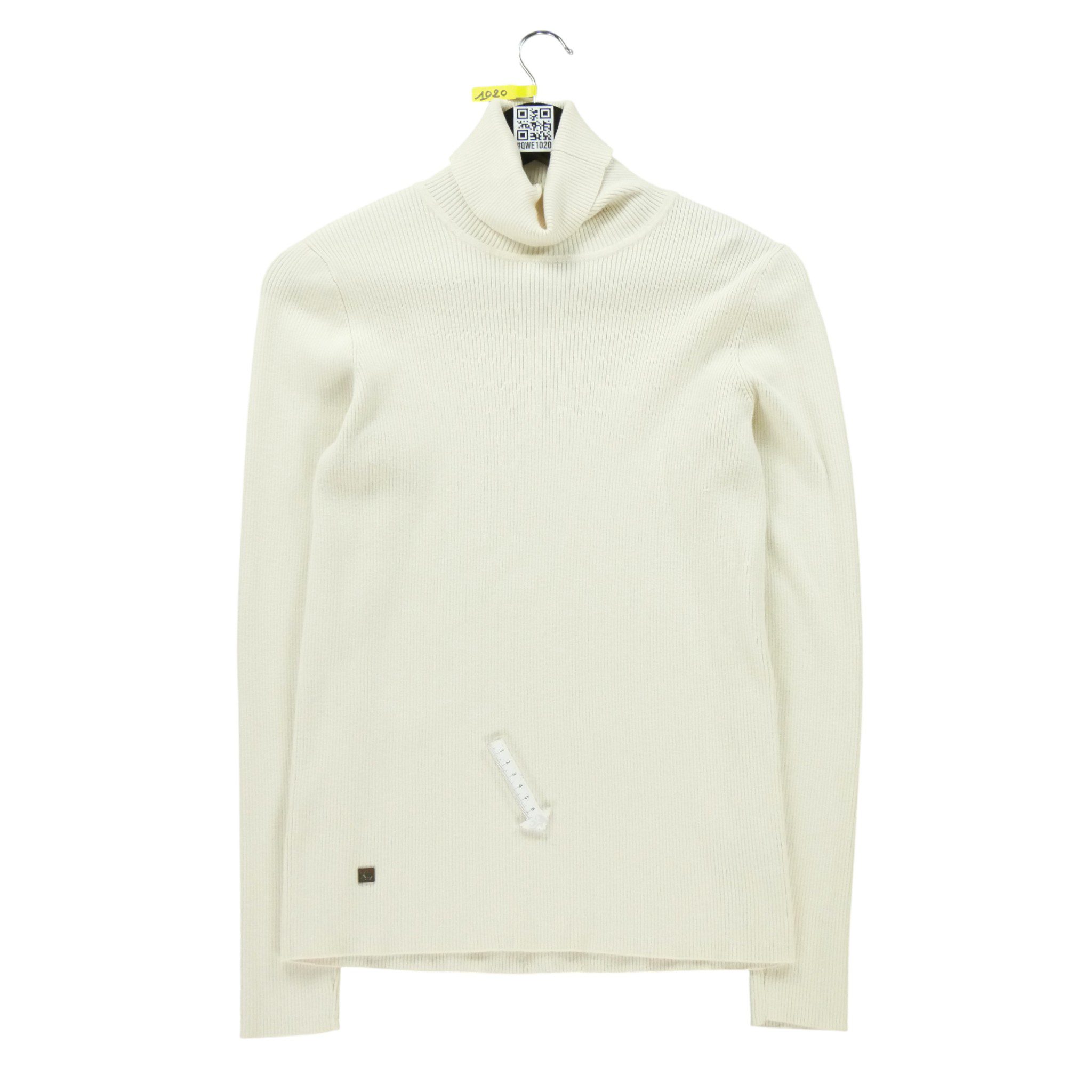 Pull Femme  col roulé Blanc 5