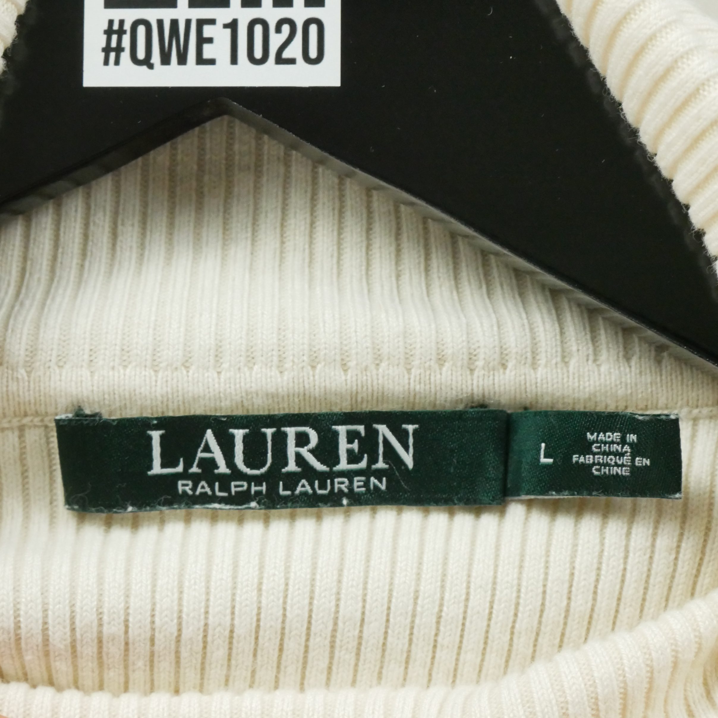 Pull Femme  col roulé Blanc 7