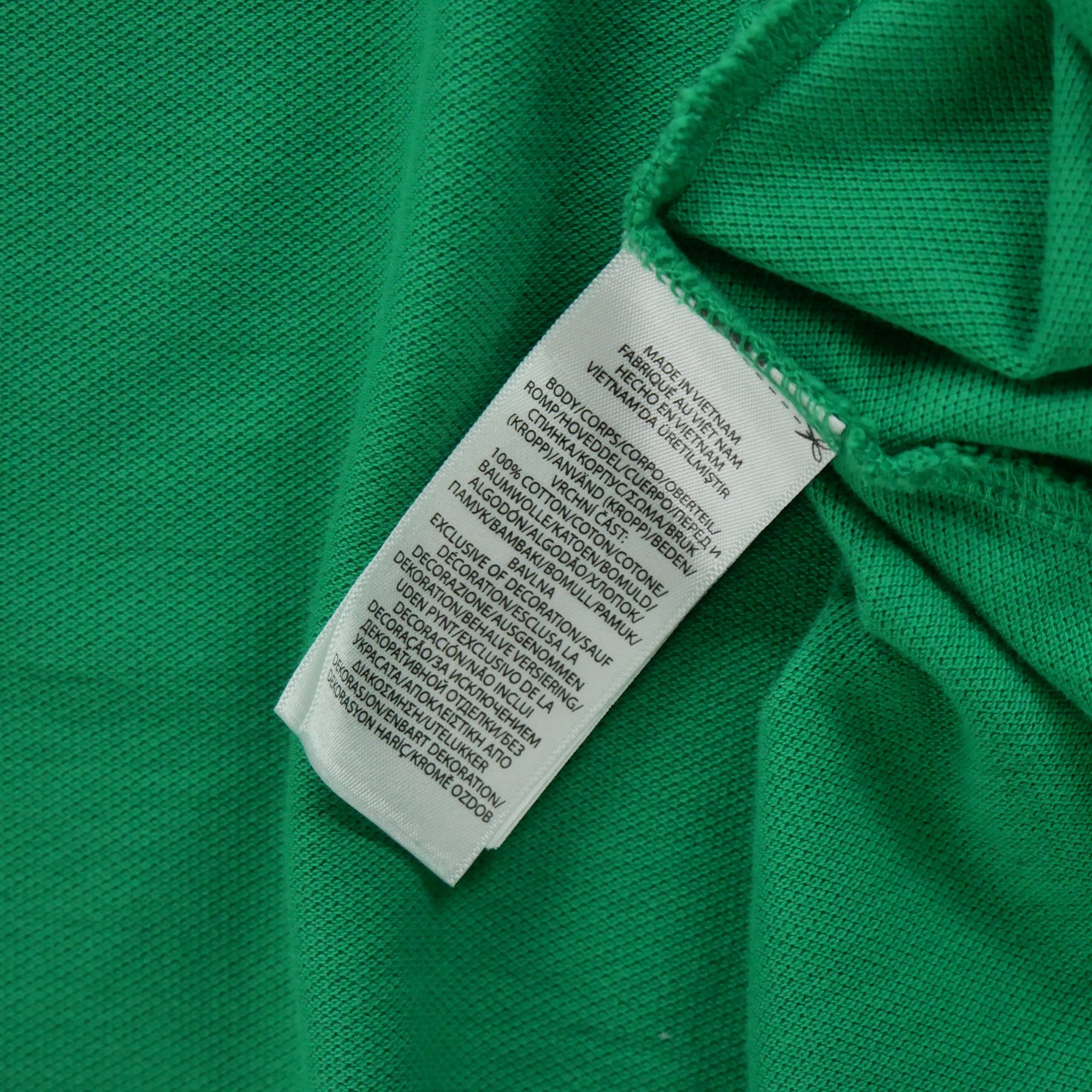 Polo manches courtes Homme  Vert 7