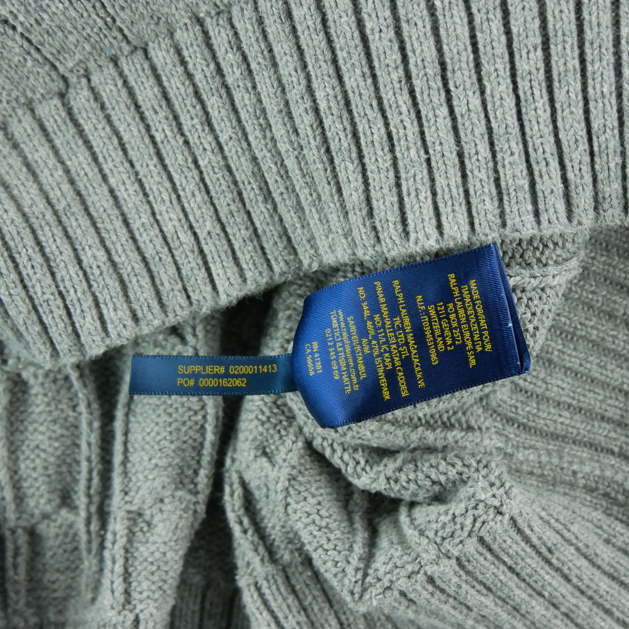 Pull Homme  Cable Knit Torsadée 6