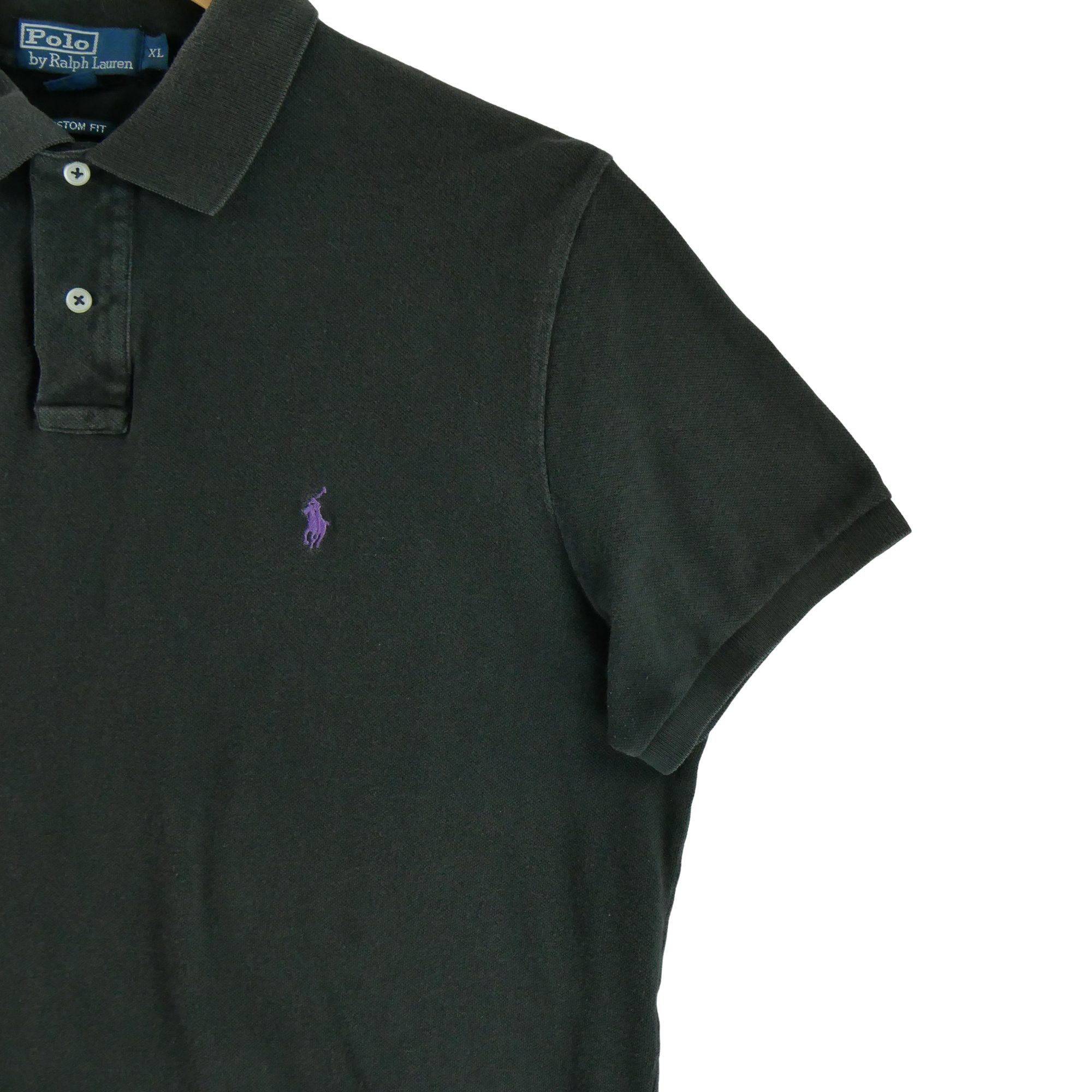 Polo manches courtes Homme  Noir 4