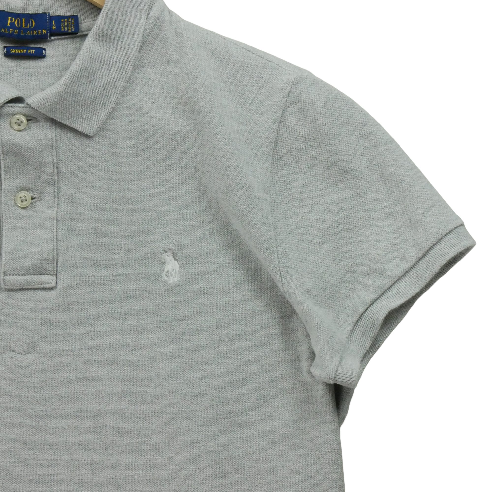 Polo manches courtes Femme  Gris 4