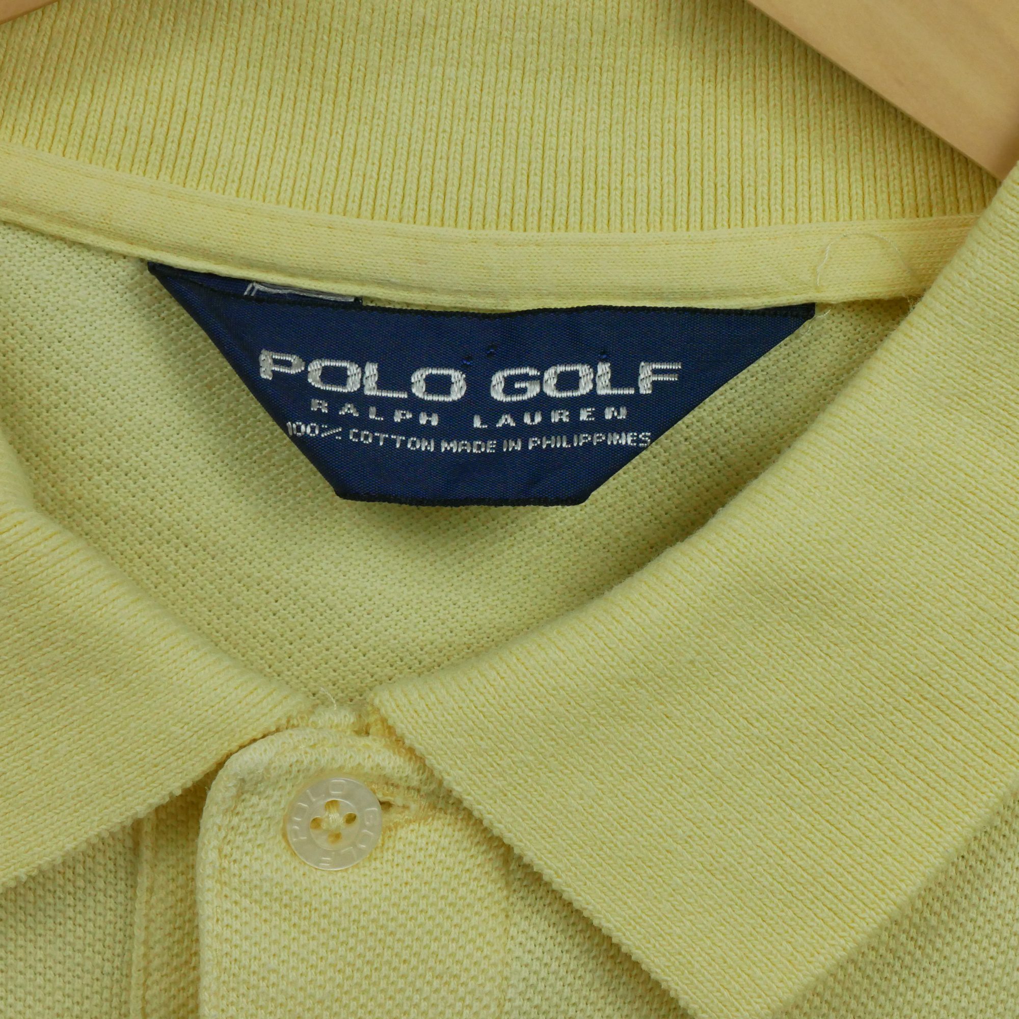 Polo manches courtes Homme  Jaune 7