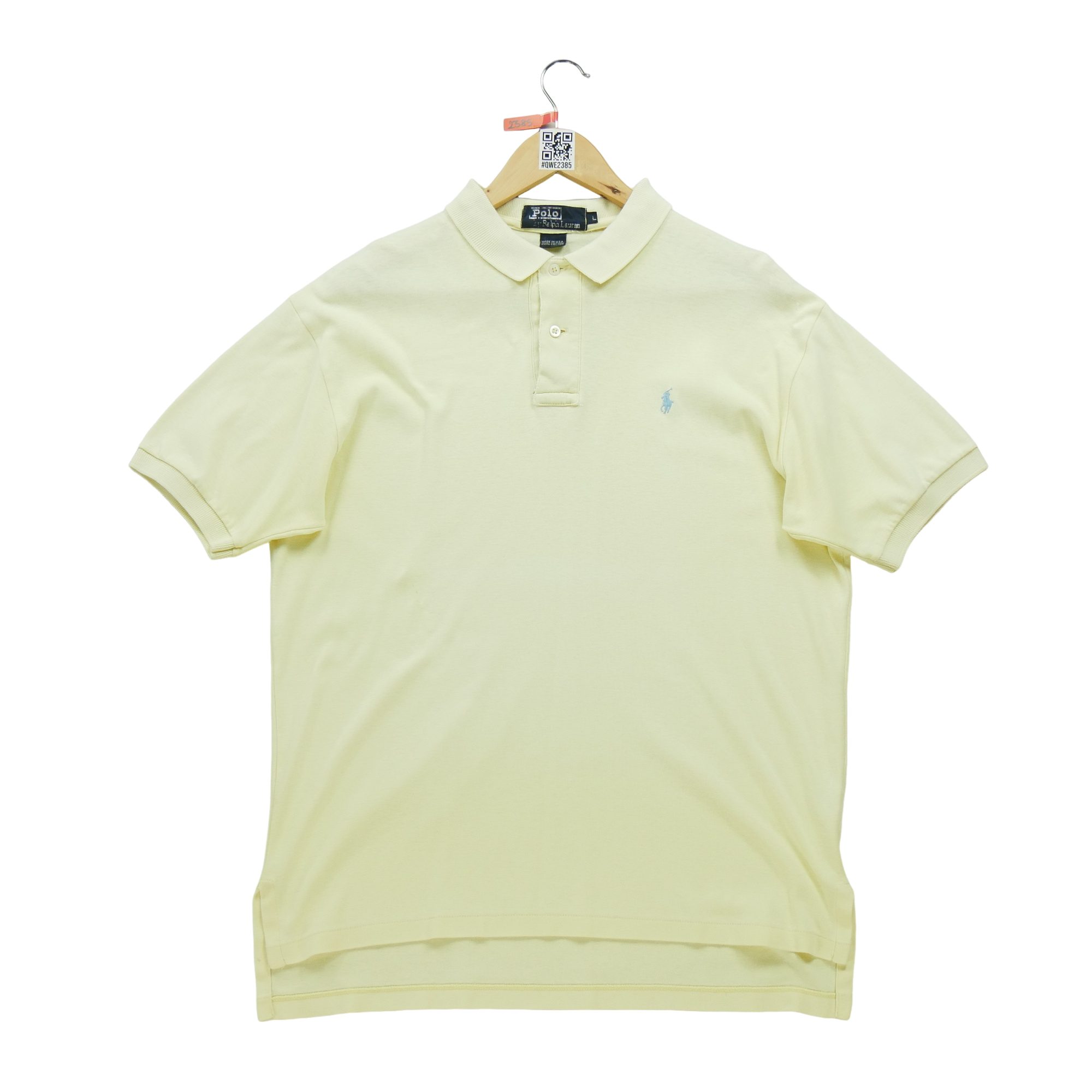 Polo manches courtes Homme  Jaune 2
