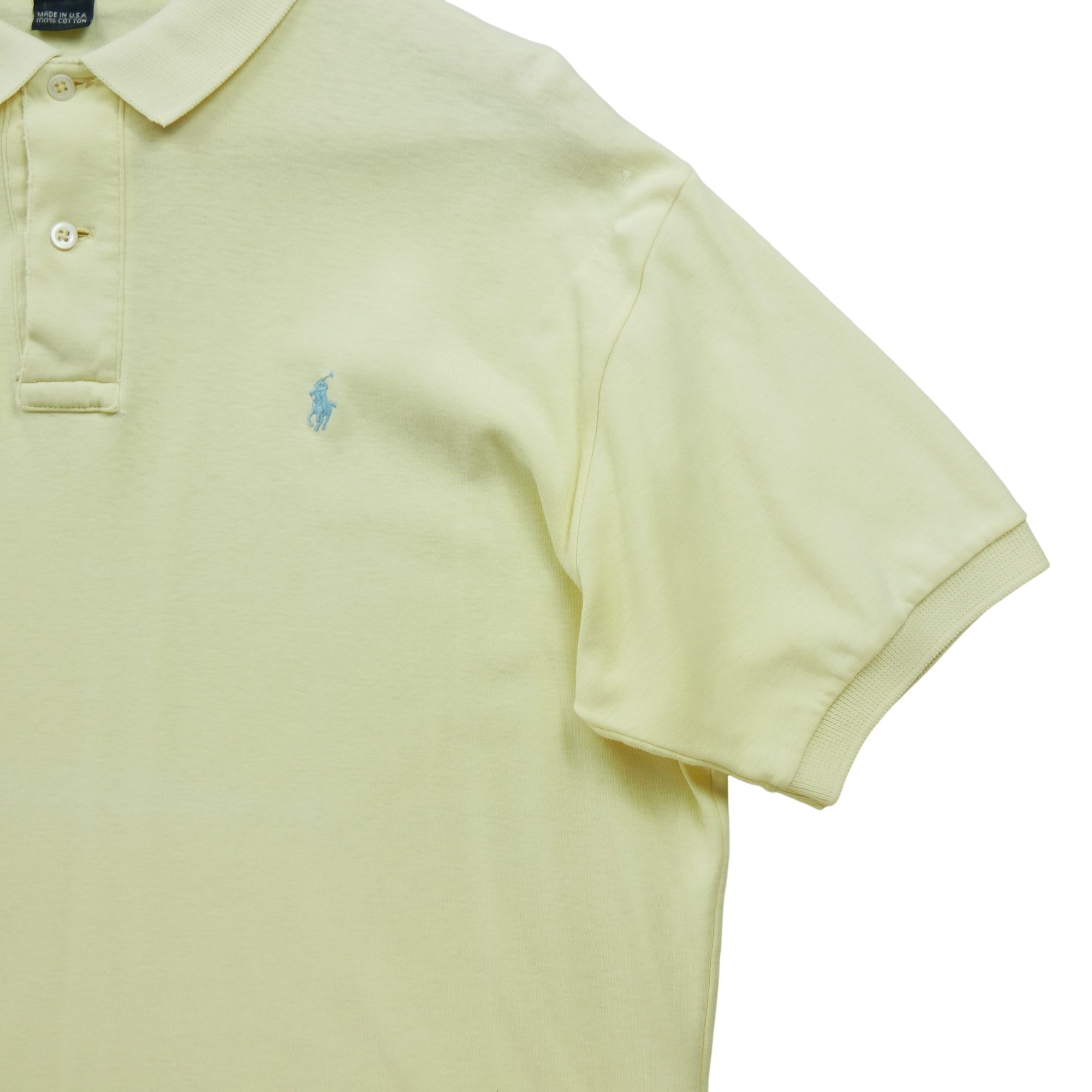 Polo manches courtes Homme  Jaune 4