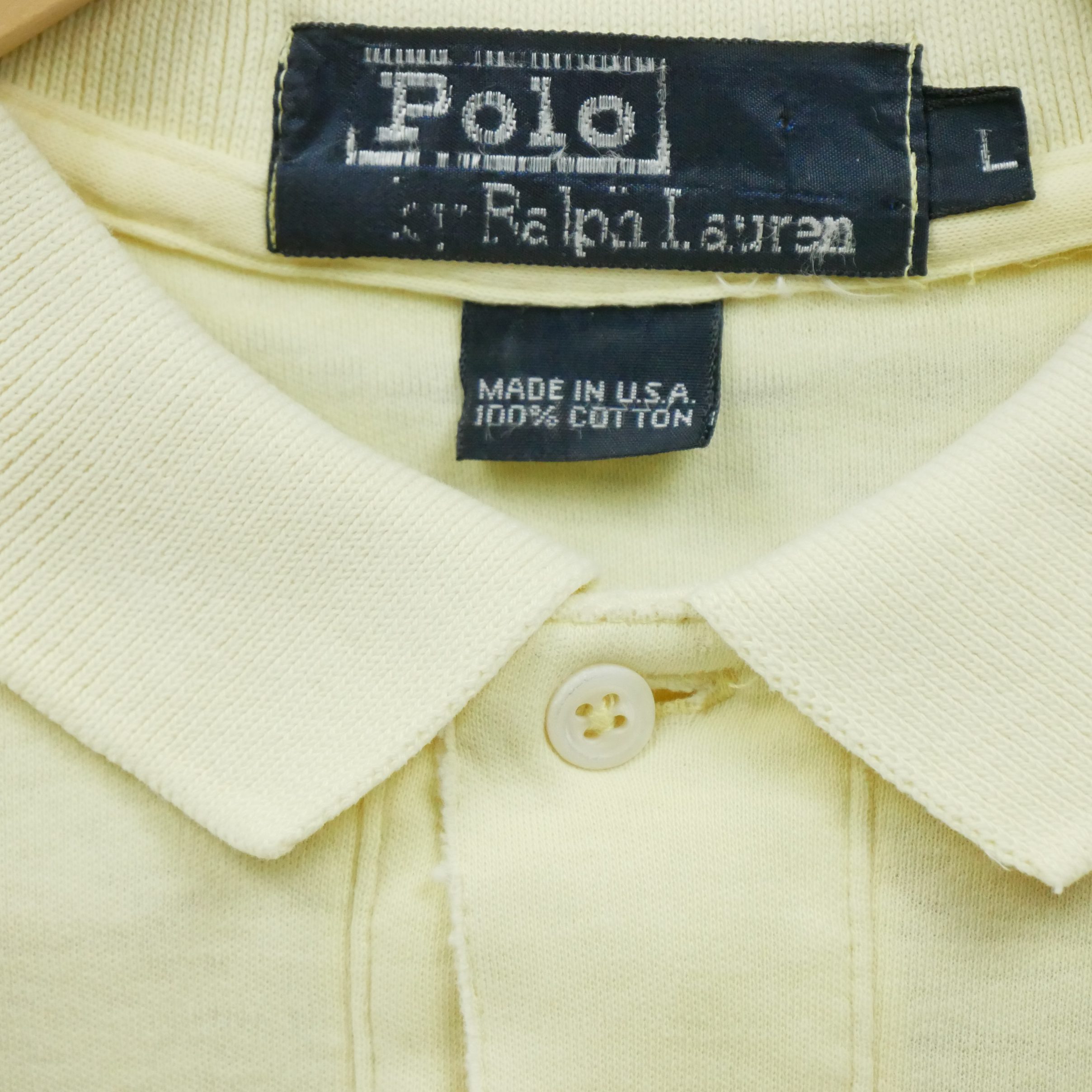 Polo manches courtes Homme  Jaune 9