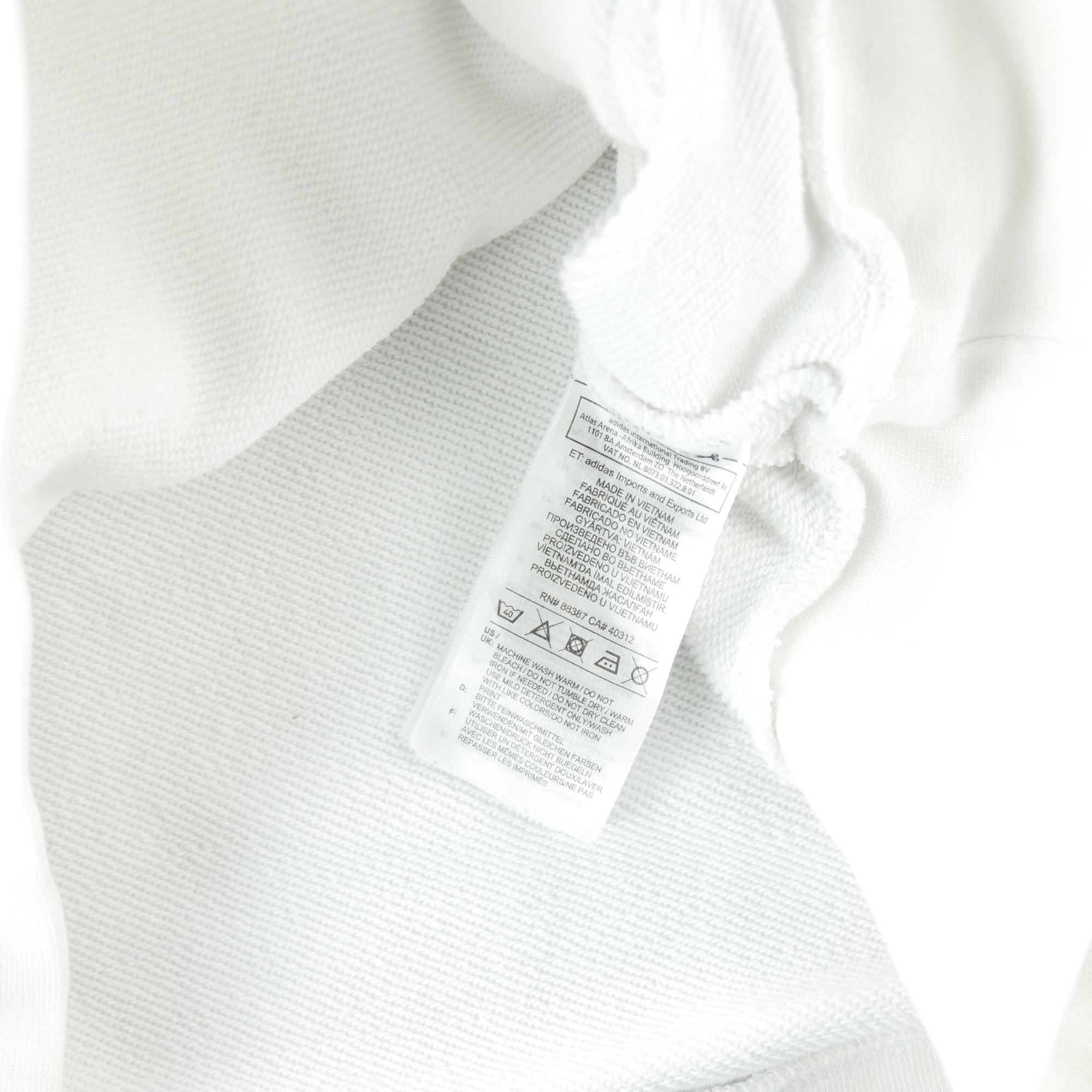 Sweat à capuche Homme  Blanc 6