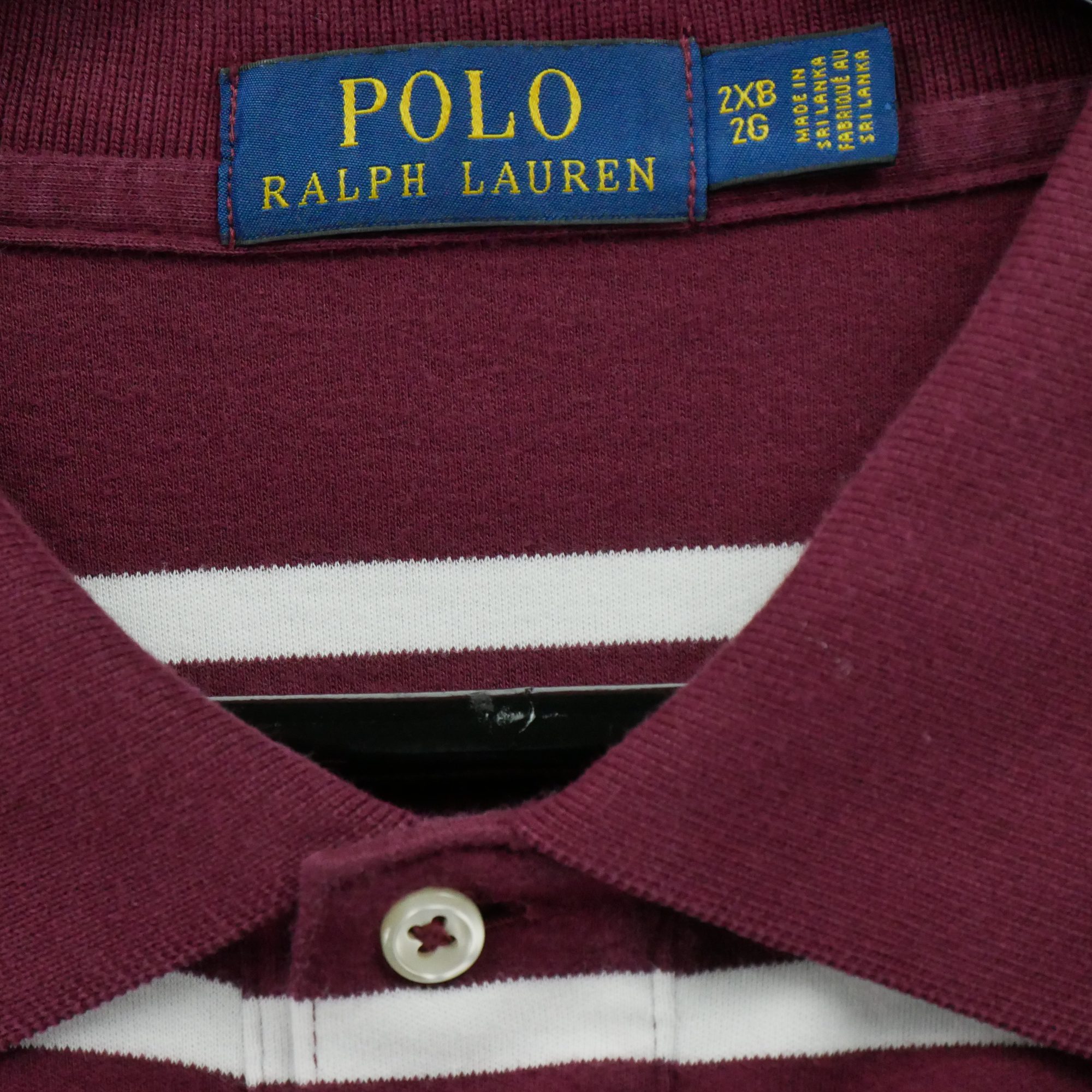 Polo manches courtes Homme  Bordeaux 5