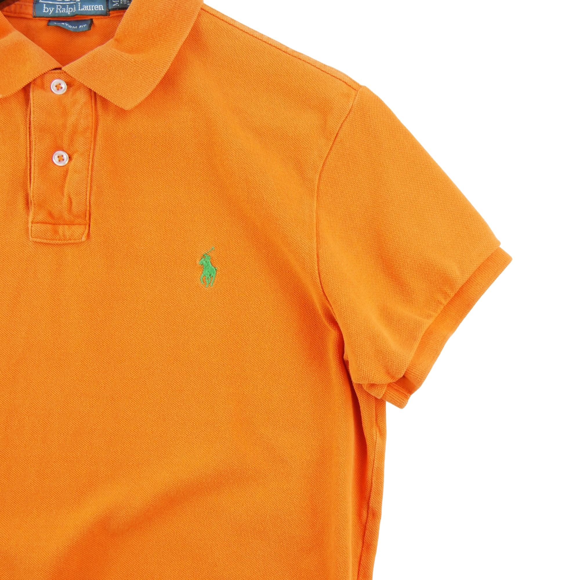 Polo manches courtes Homme  Orange 4