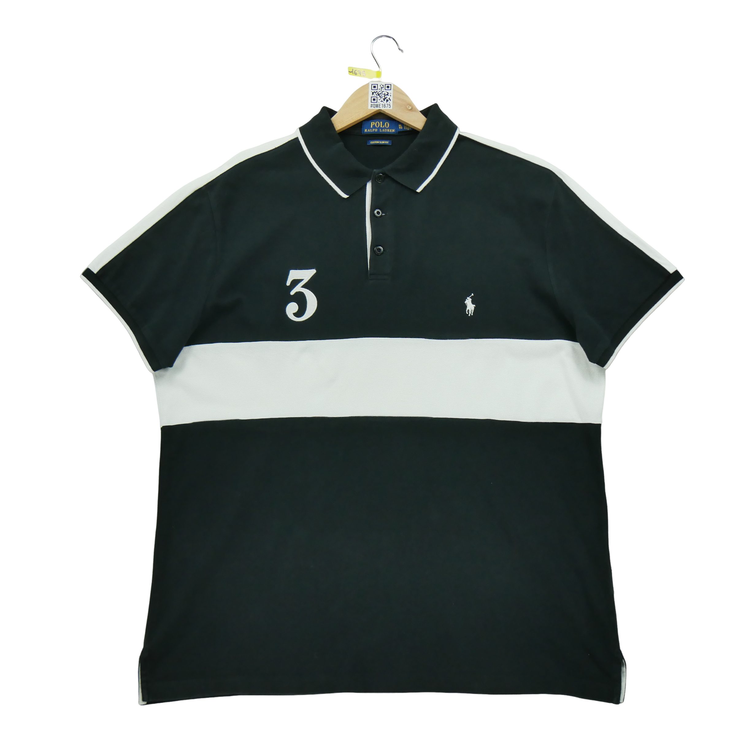 Polo manches courtes Homme  Noir 2