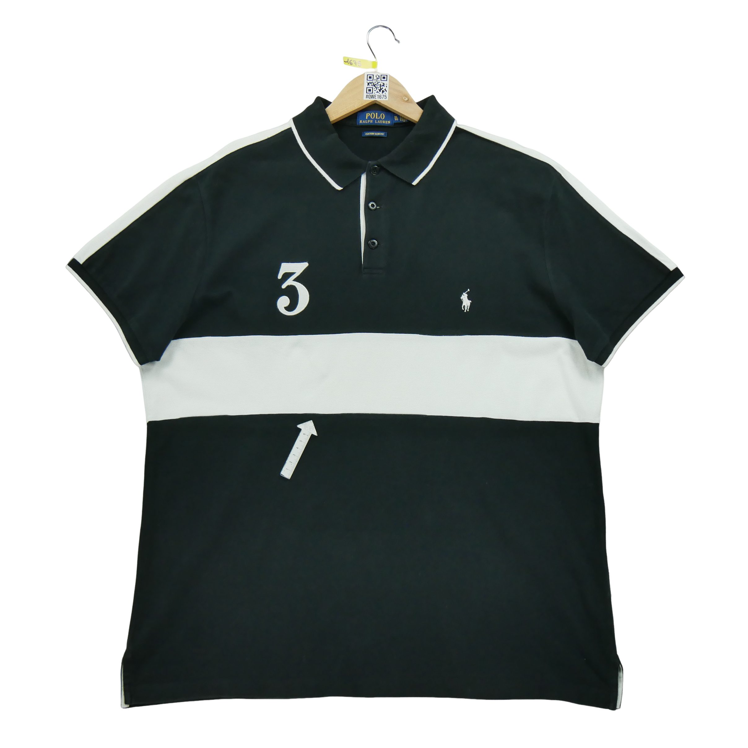 Polo manches courtes Homme  Noir 4